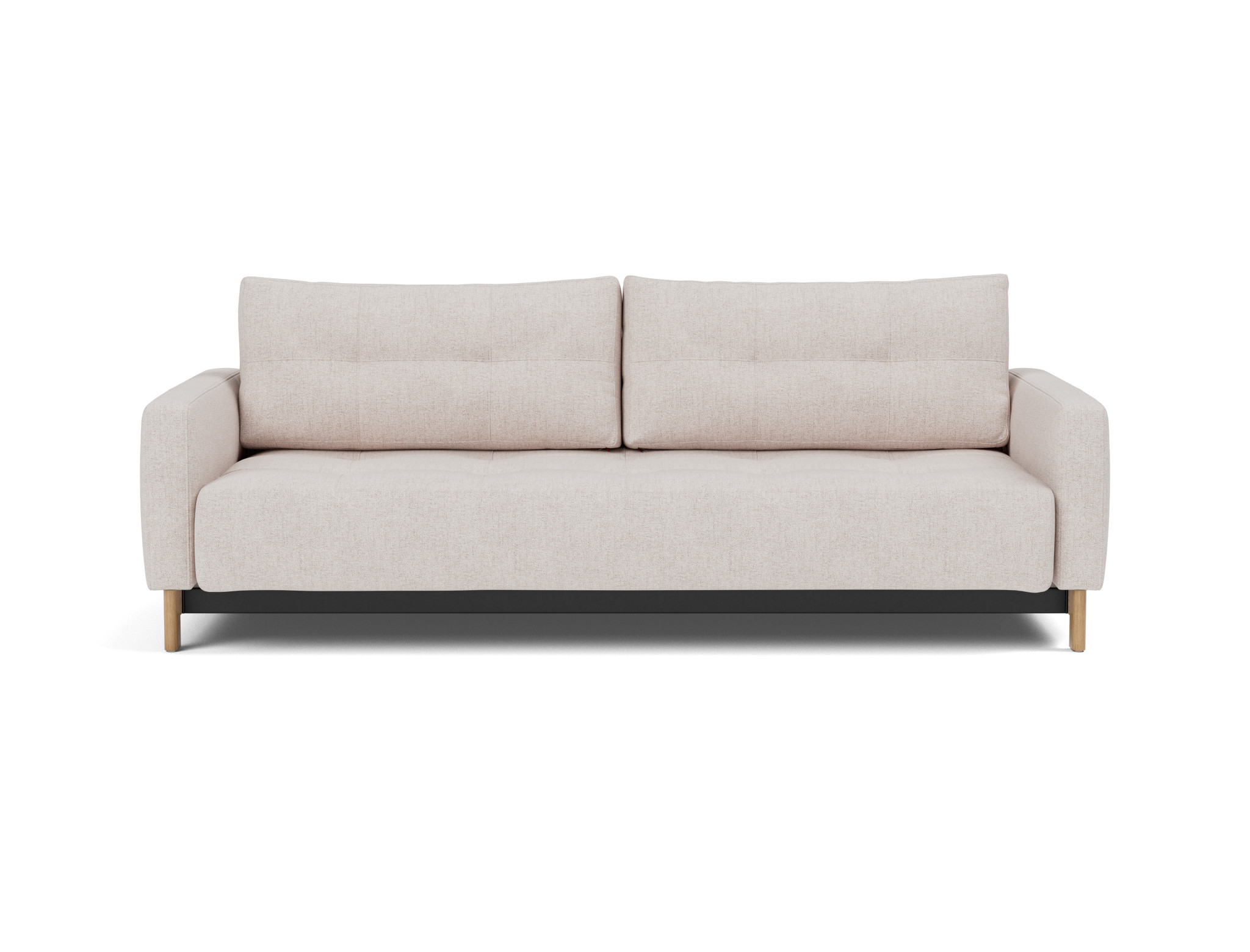 Schlafsofa Pyxis D.E.L. Strukturierter Stoff Weda 300-Weda-Sand