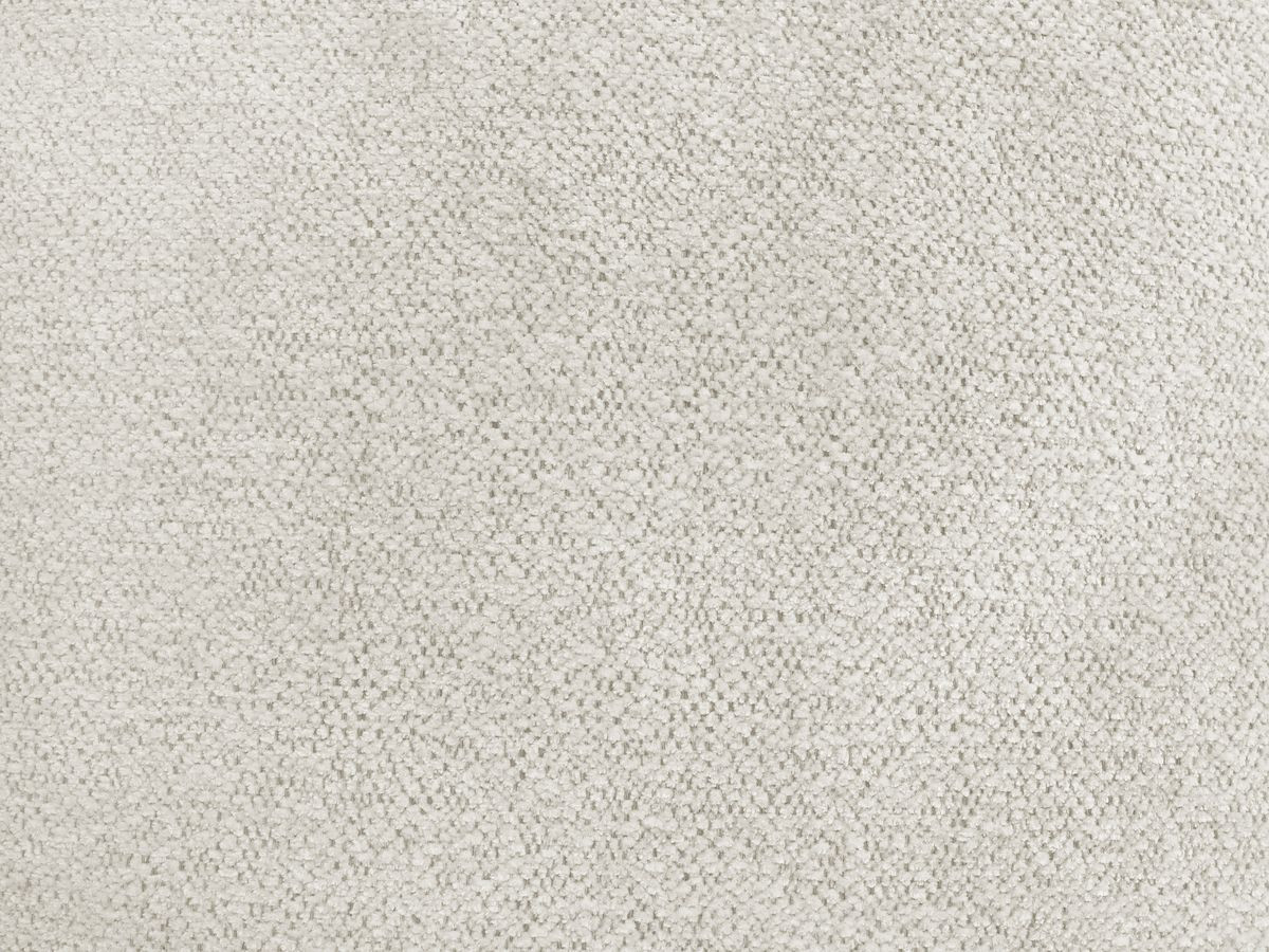 Bobochic Roxelane Pouf Melange-Stoff Weiß