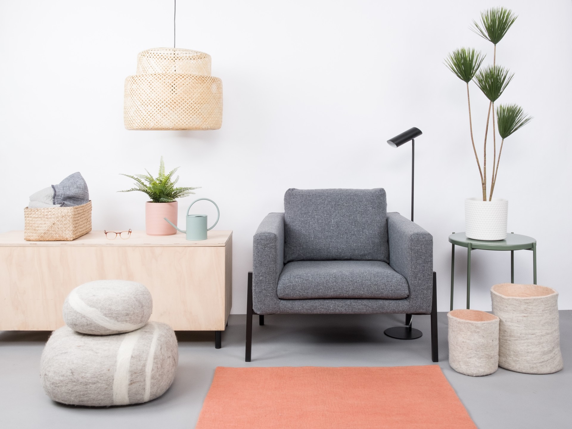 myfelt Lea Filzteppich - 70x100 cm