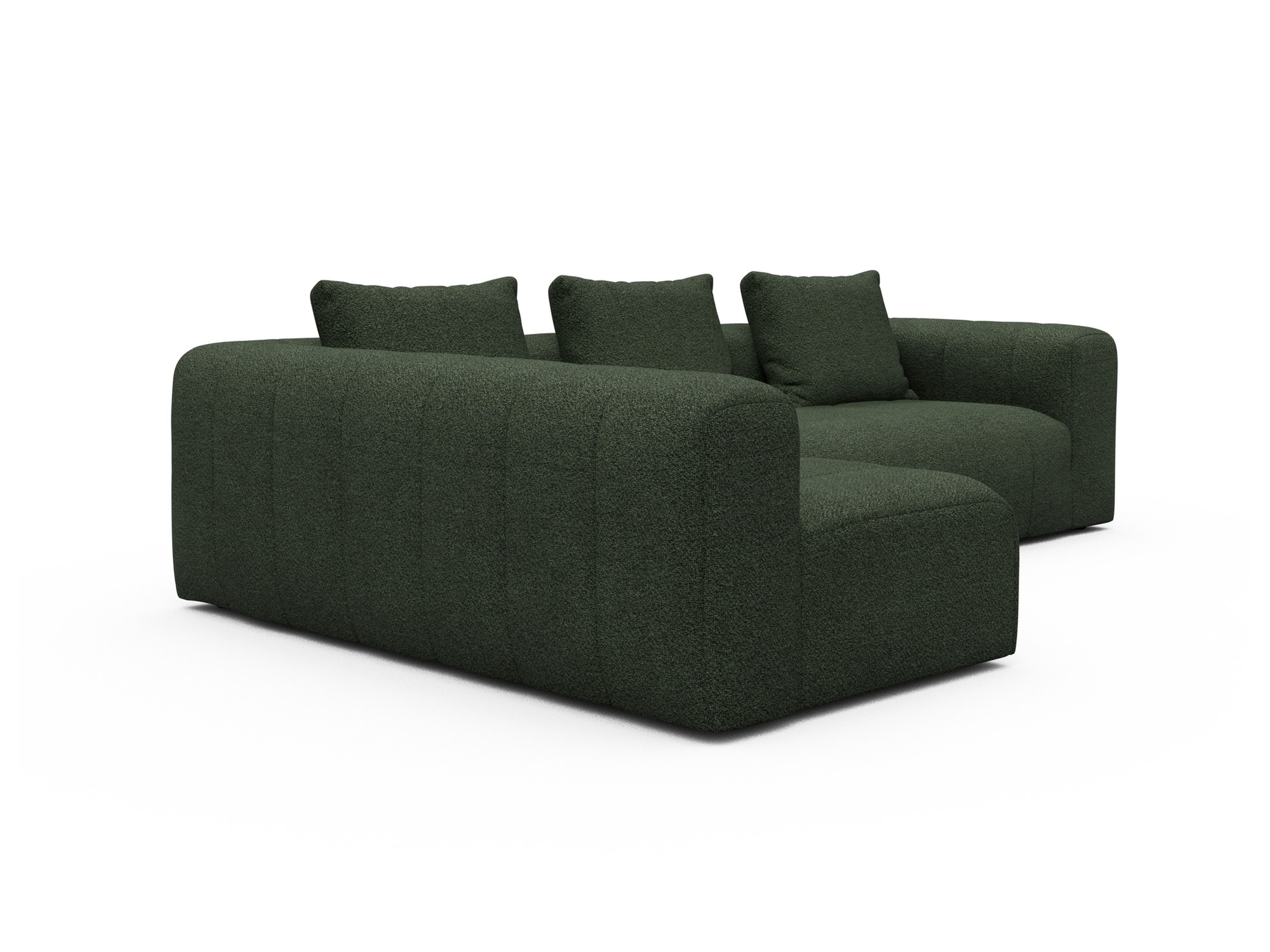 Hugo 2x 2,5-Sitzer Armlehne rechts Vanora-Deep-Green moebelfaktor