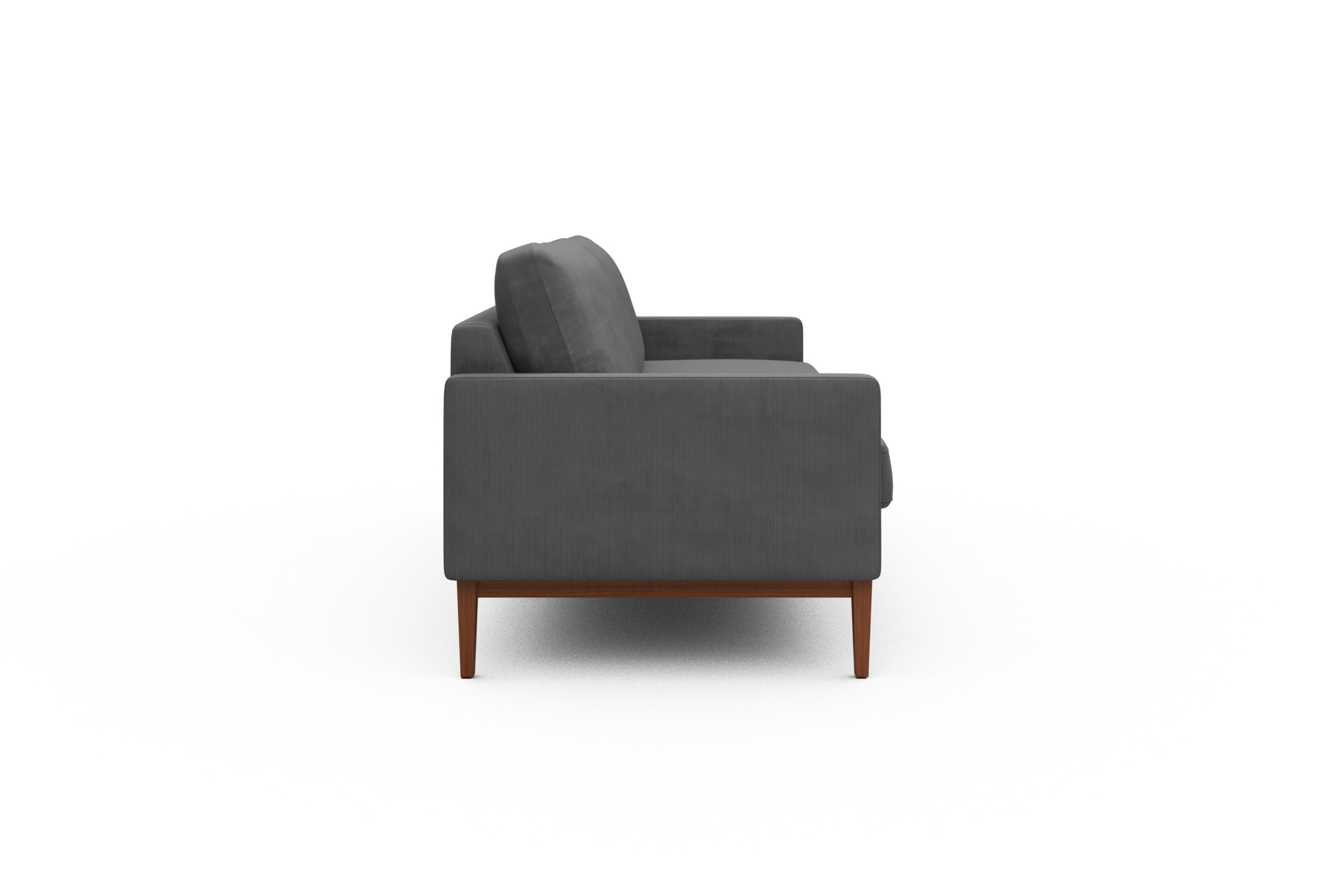 Sofa Bodo 3-Sitzer Cordufine-Grey