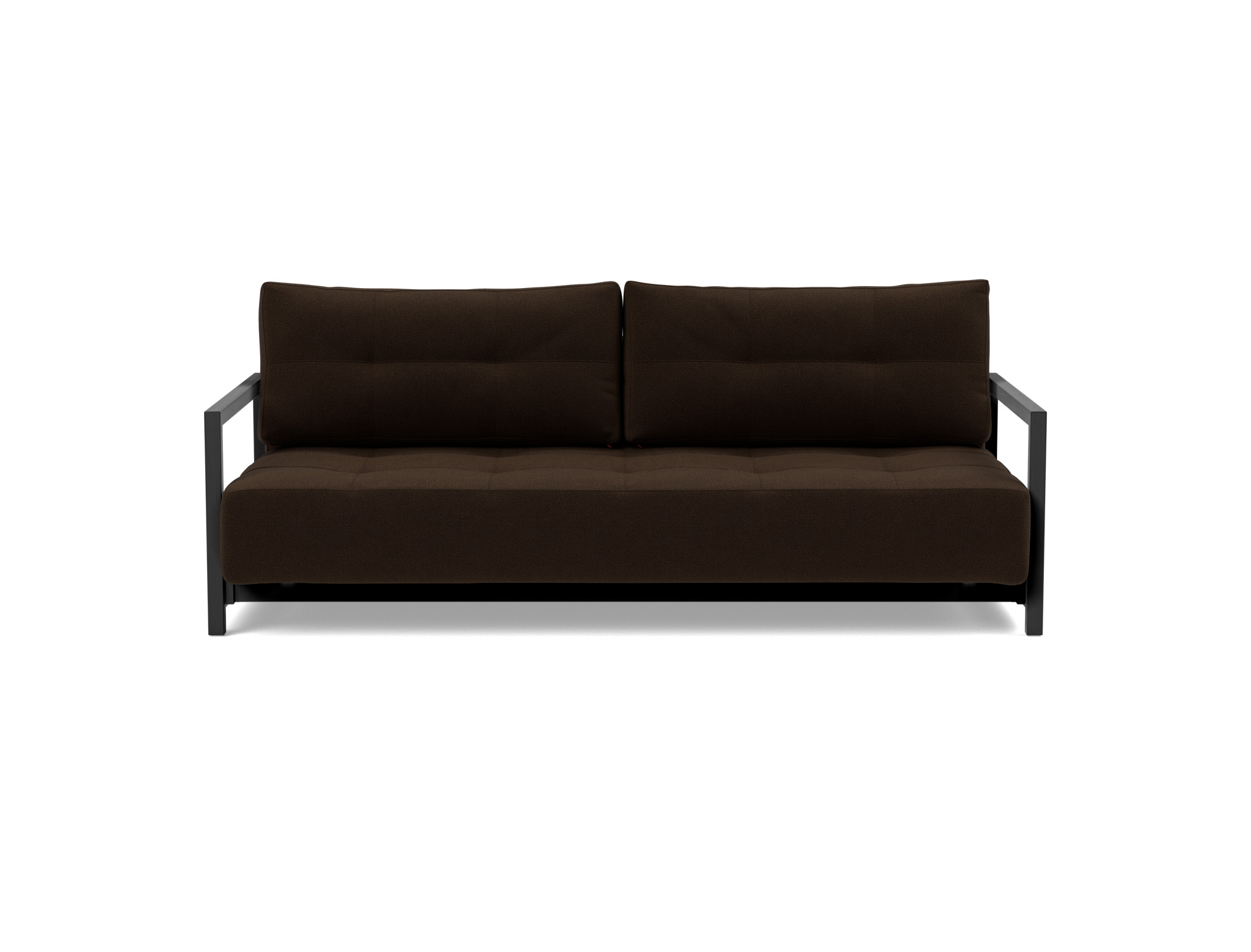 Schlafsofa Bifrost D.E.L. Strukturierter Stoff Taura 358-Chocco