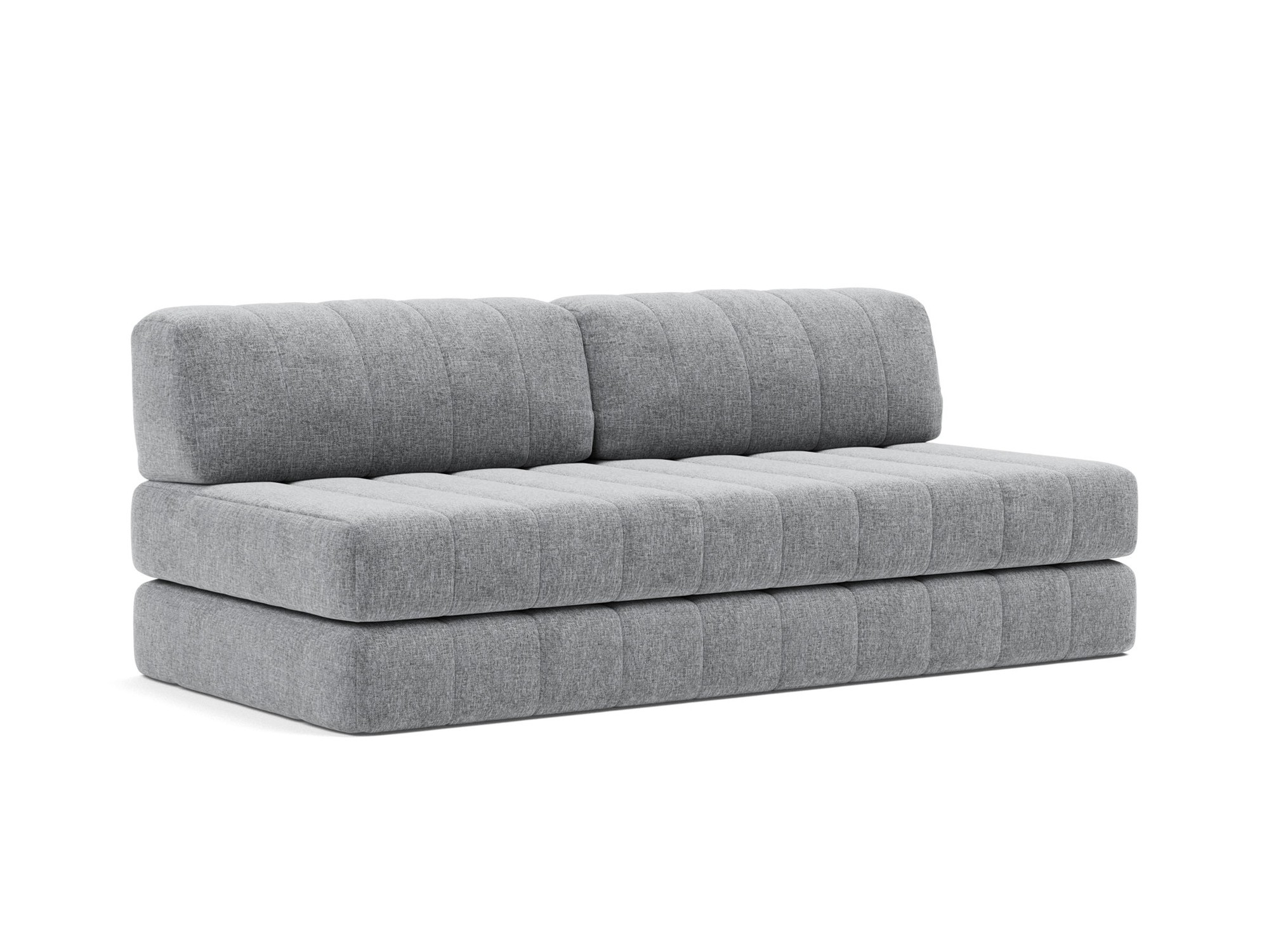 Schlafsofa CozyPad Strukturierter Stoff Twist 565-Granite