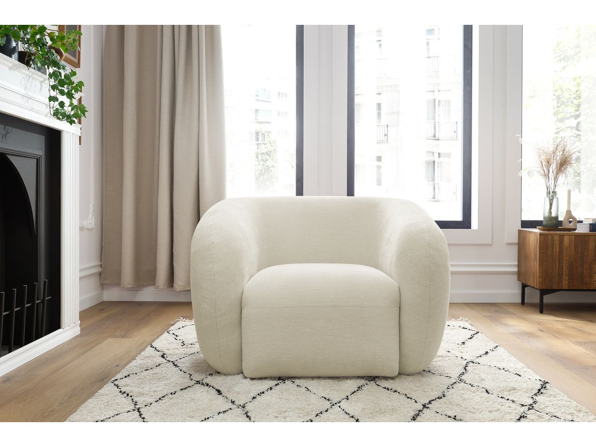 Bobochic Celine Sessel Stoff Beige