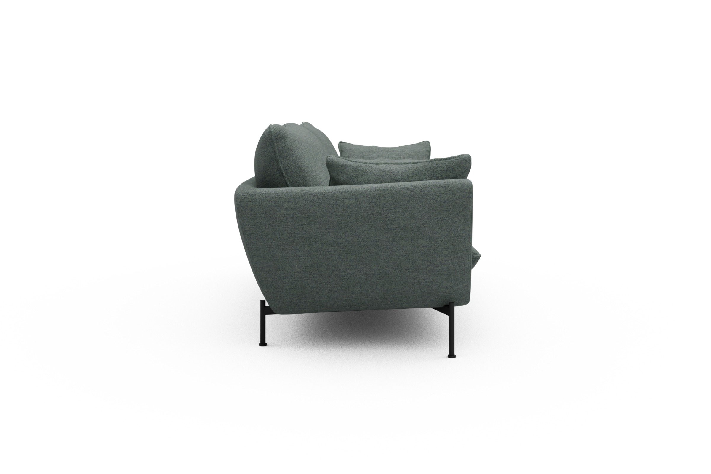 Sofa Anton 3-Sitzer Carreno-Ice-Blue