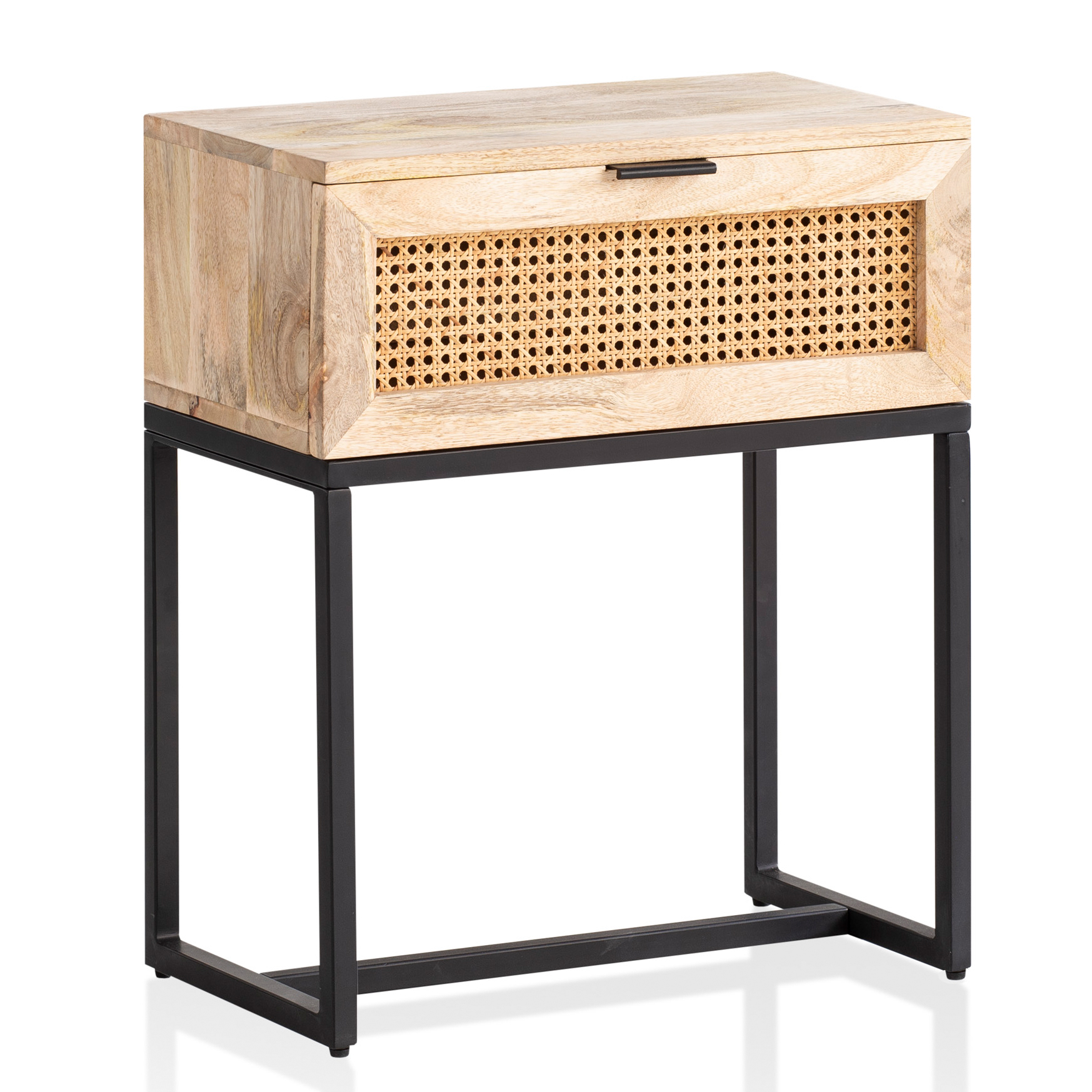 Nachttisch Bygland Mango Massivholz 50 × 30 × 60 cm