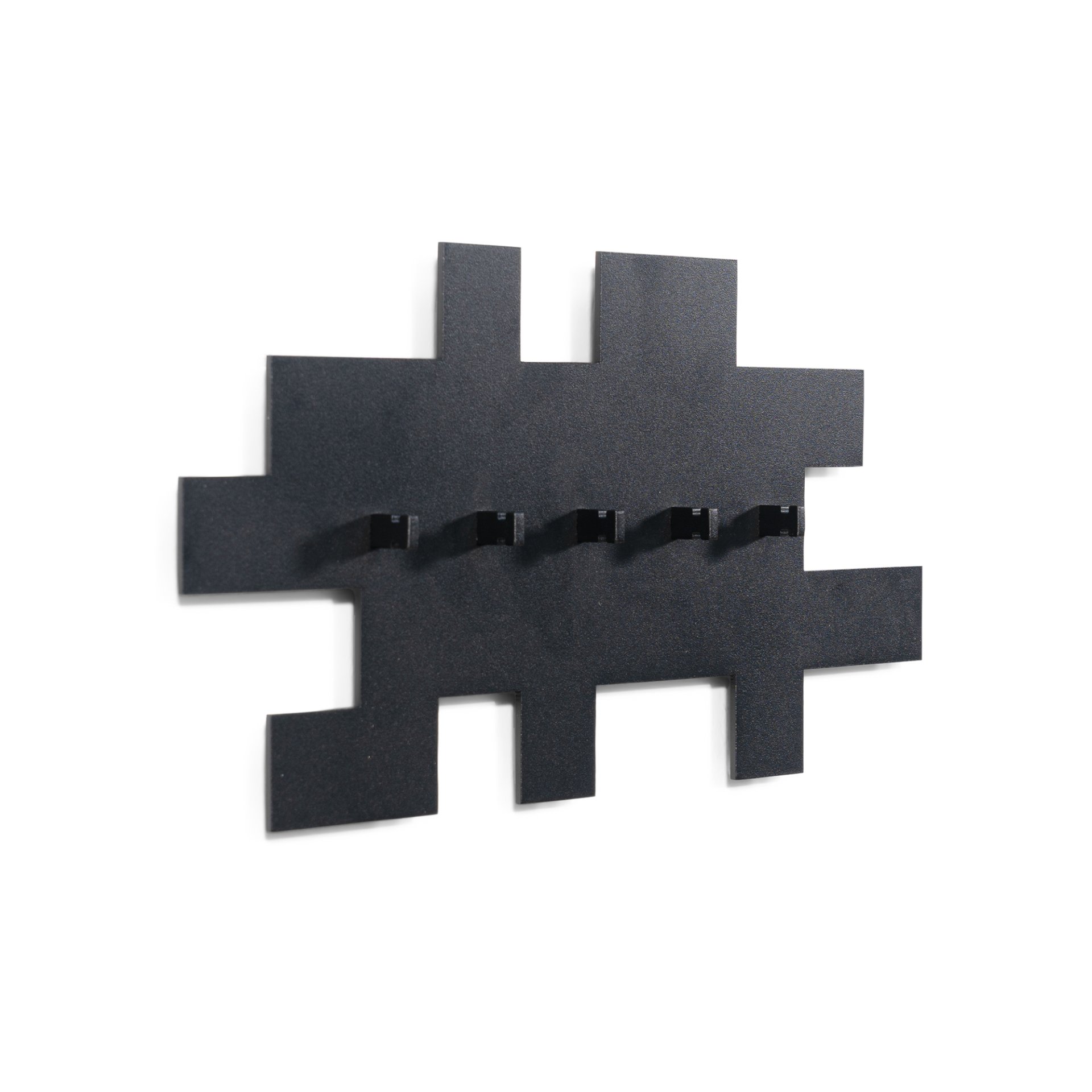 Spinder Design Garderobe Tetromino Schwarz