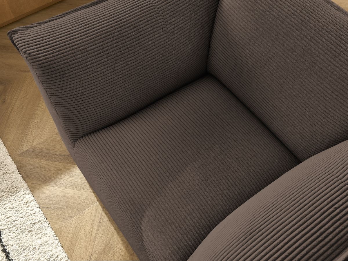 Bobochic Giorgia Sessel Cordsamt Braun