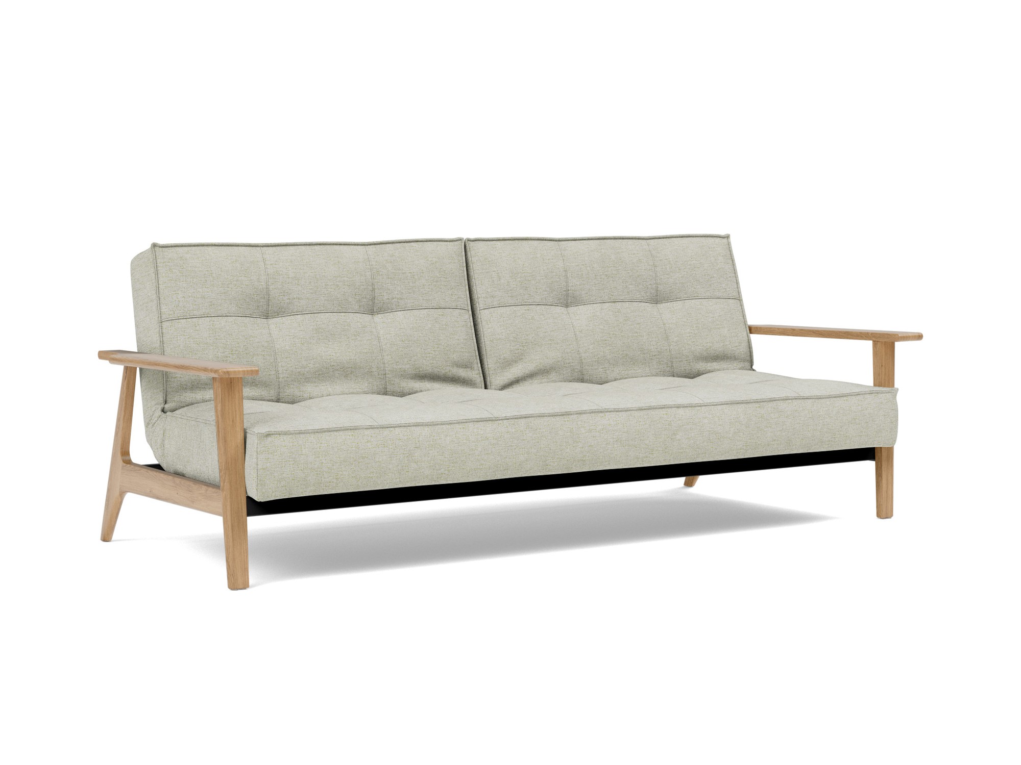 Schlafsofa Splitback Frej Flachgewebe Avella 280-Sand