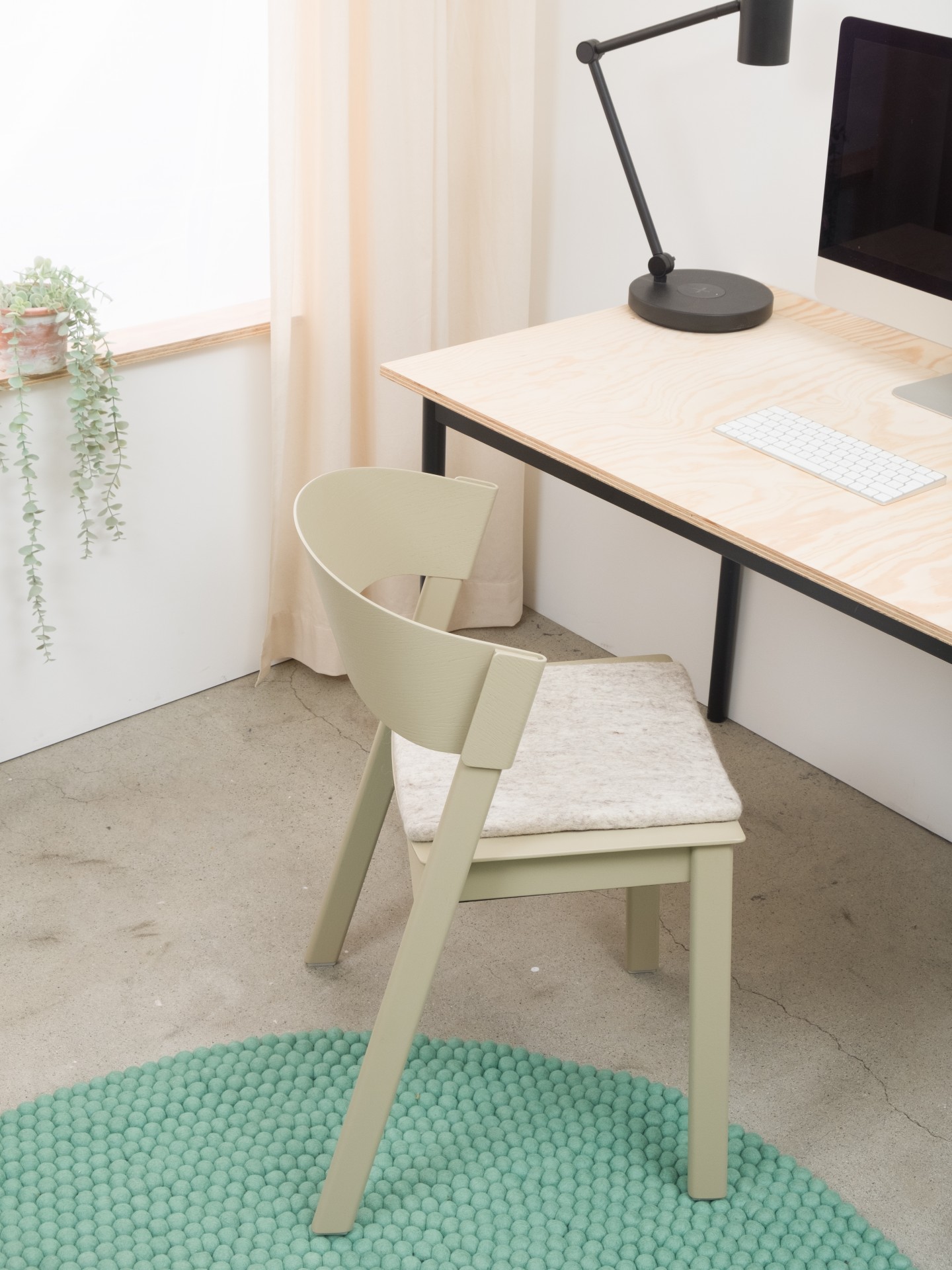 myfelt Bela - Flache Sitzauflage quadratisch