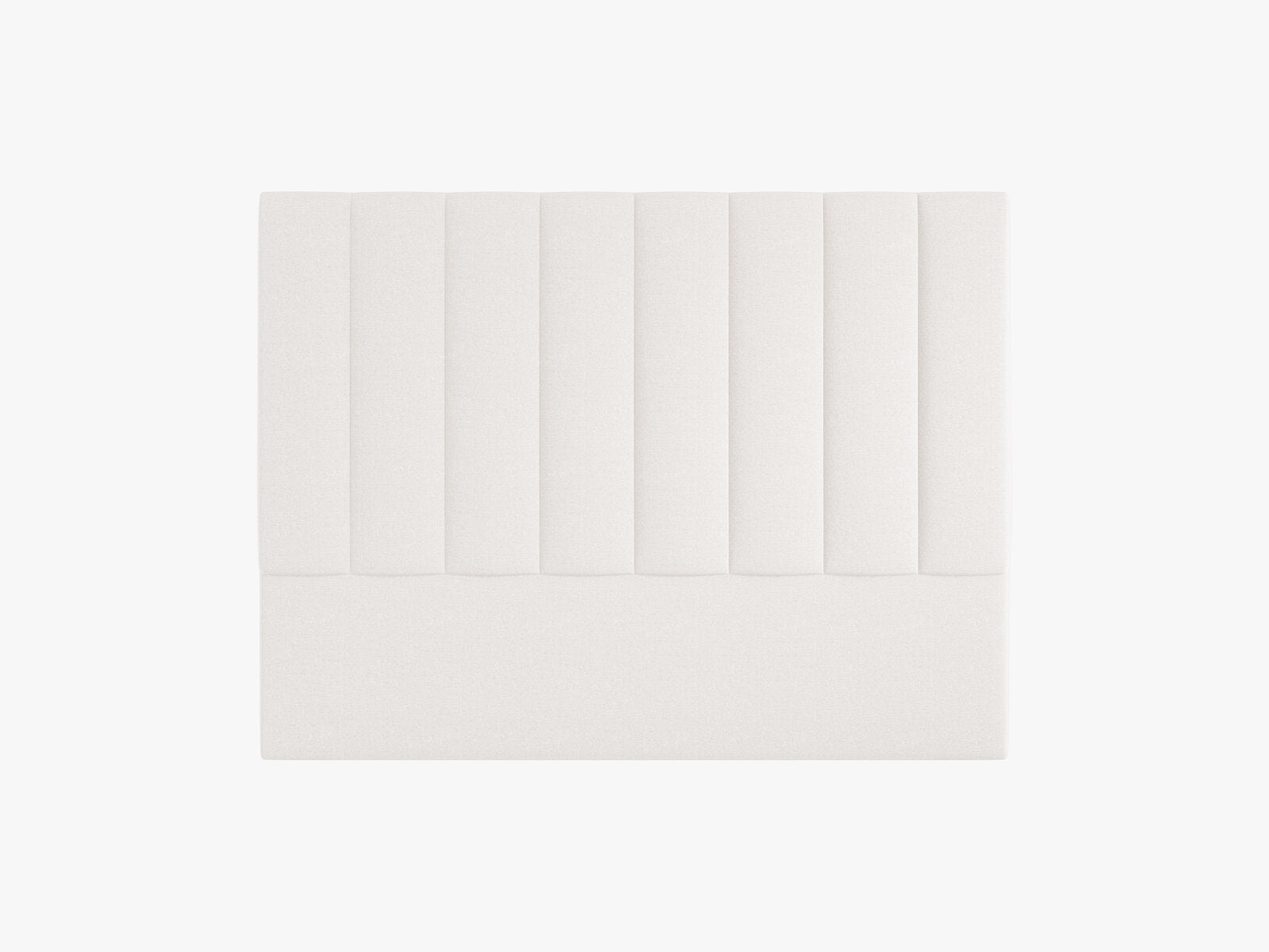 Micadoni Marl Polster-Kopfteil Chenille Eden Helles Beige 160x120