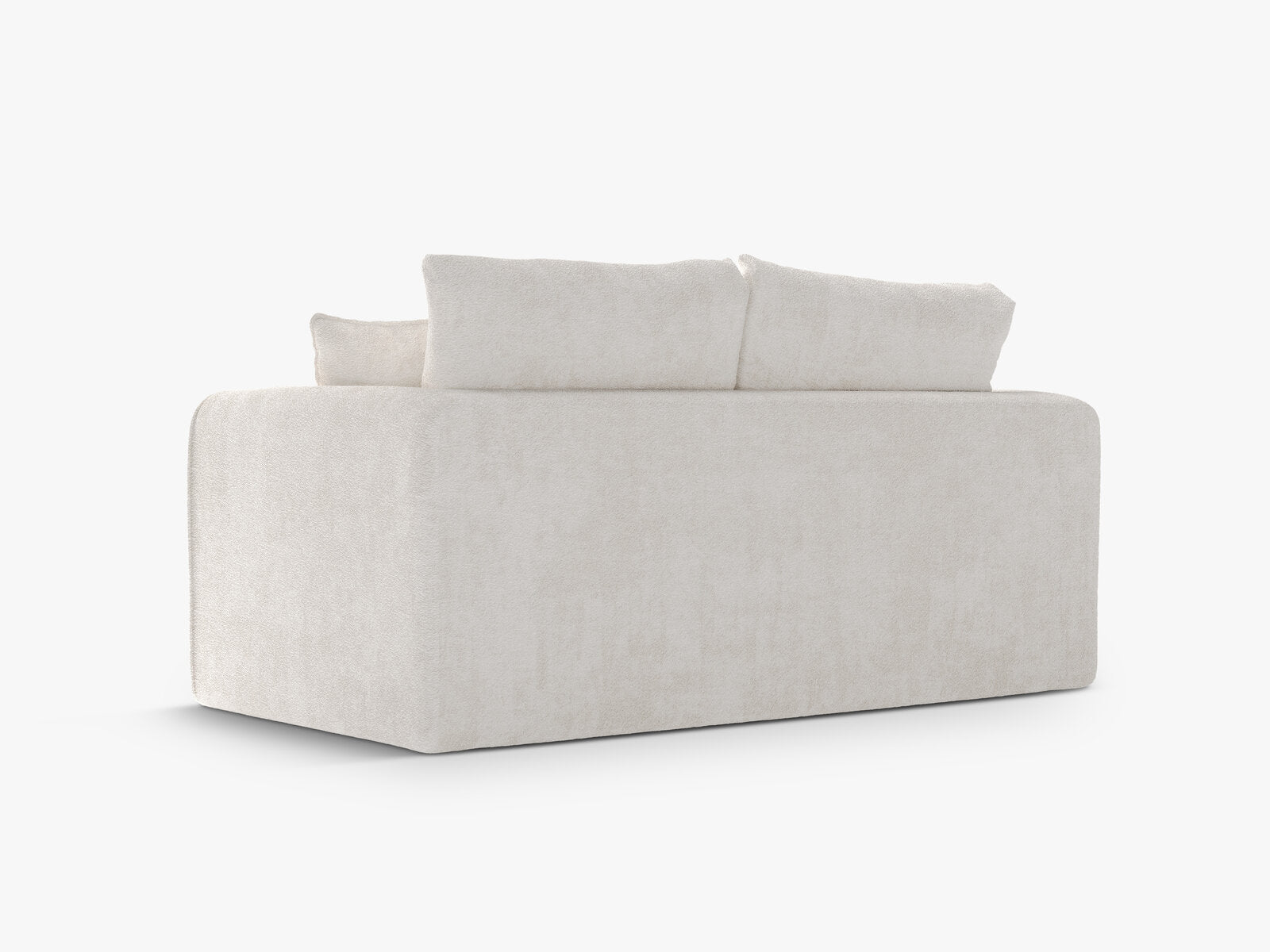 Micadoni Sofa Lido 2-Sitzer Boucle Helles Beige