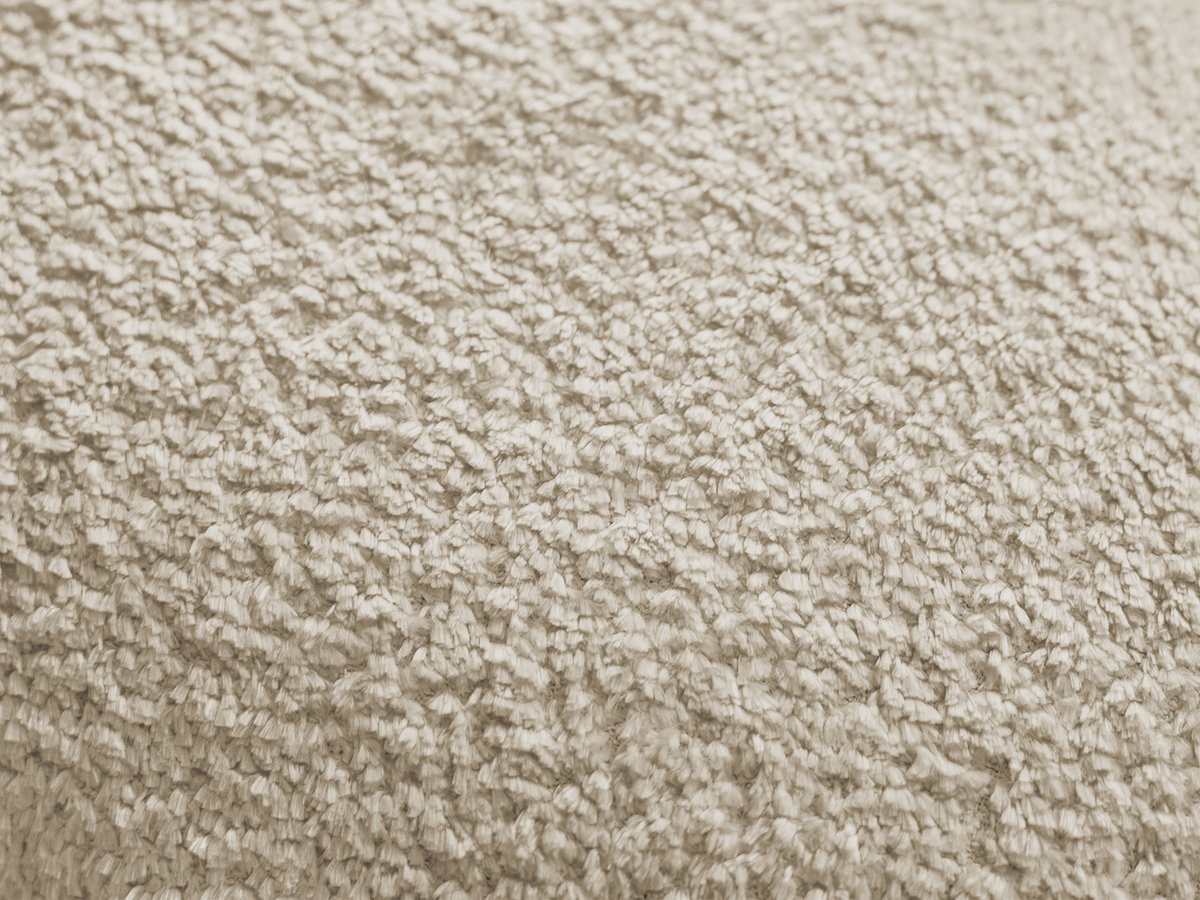 Bobochic Anda Ecksofa 279 × 264 cm Chenille Beige Ecke rechts