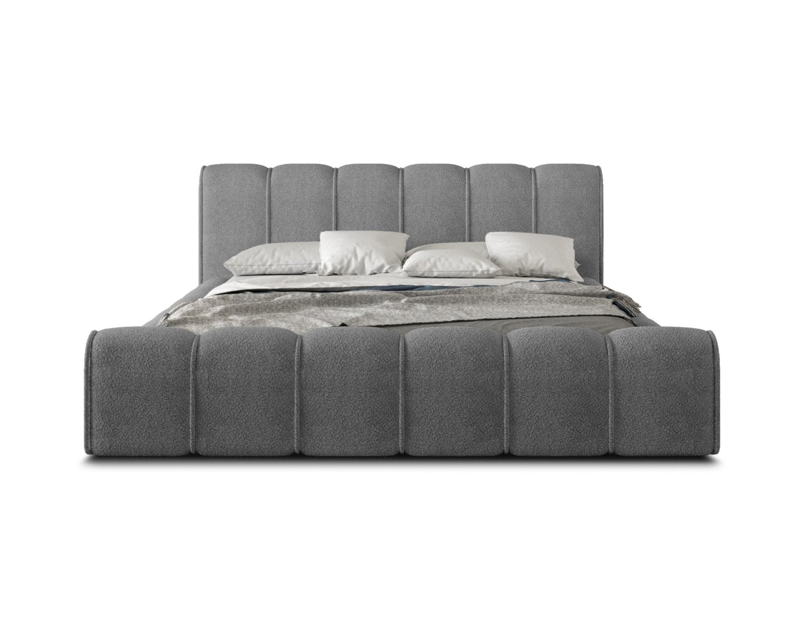 Polsterbett Belio Boucle 180x200 mit Holzrahmen Quelle 92