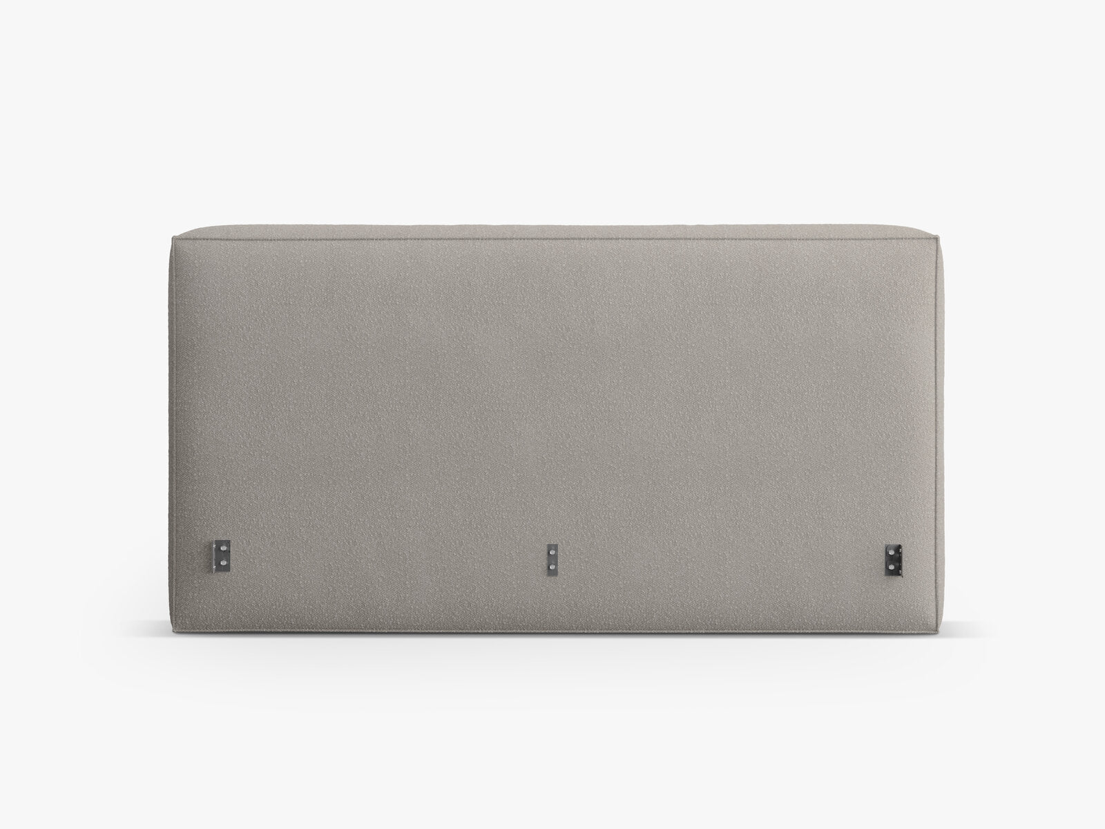 Micadoni Olivia Samtiger Kopfteil Boucle LEGEND Dunkelbeige 209x100