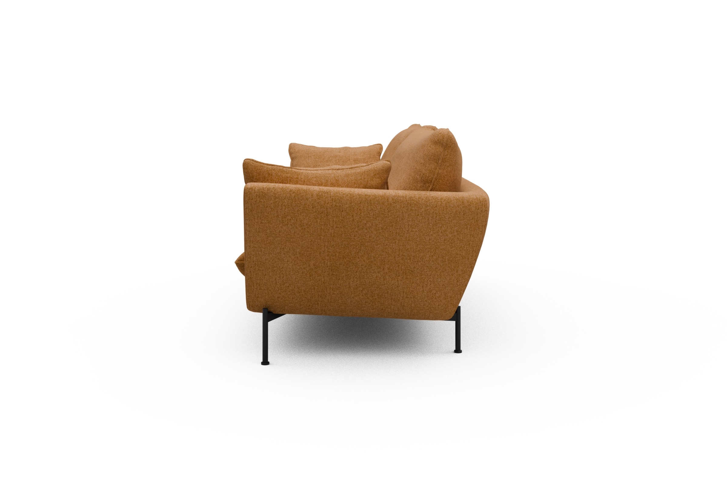 Sofa Anton 3-Sitzer Casone-Warm-Yellow