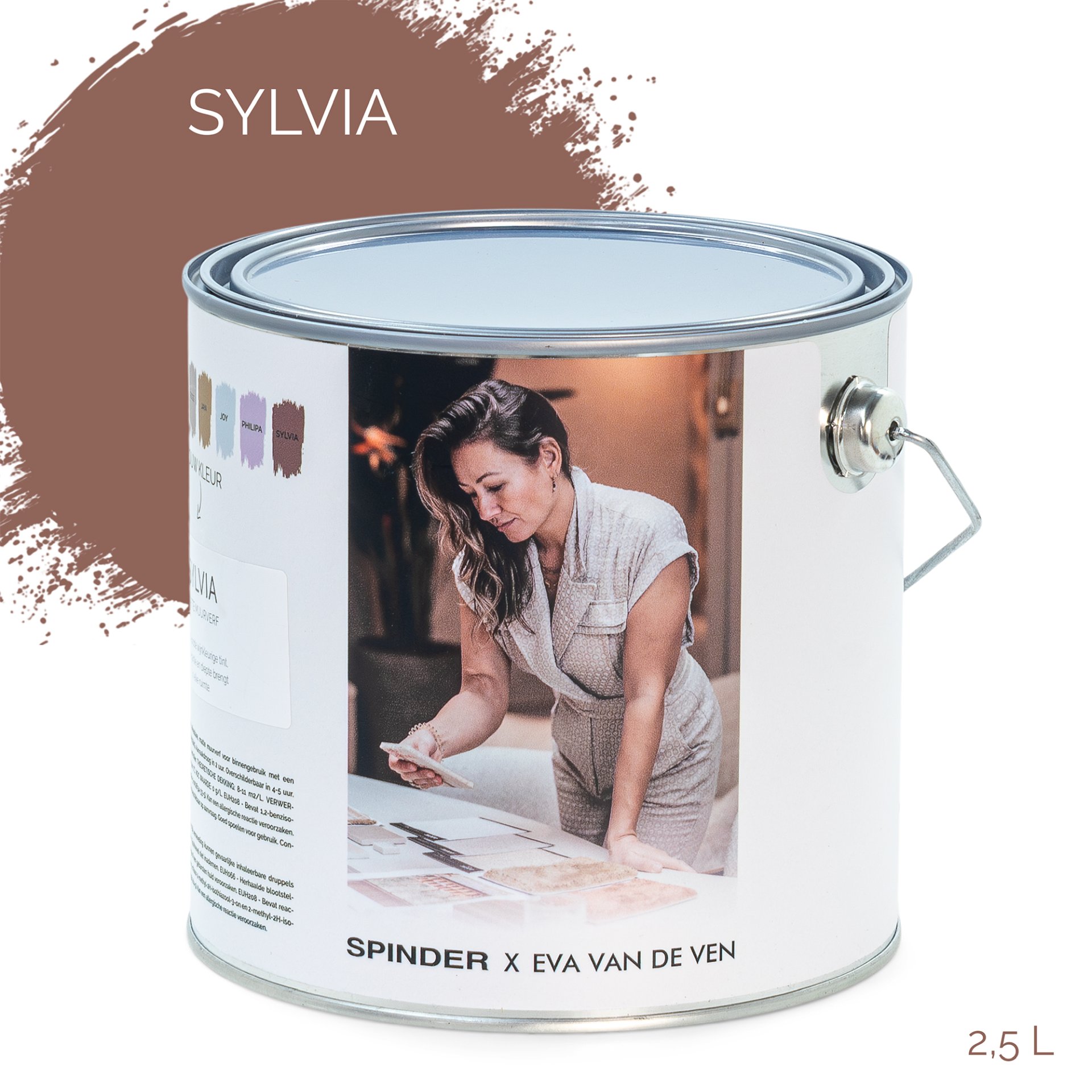 Spinder Design Wandfarbe Sylvia 2,5 Liter