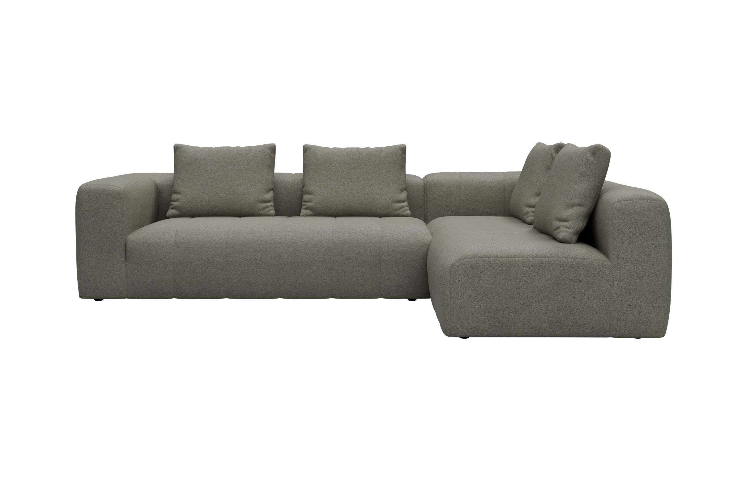 Hugo 2x 2,5-Sitzer Armlehne links Denari-Warm-Grey moebelfaktor