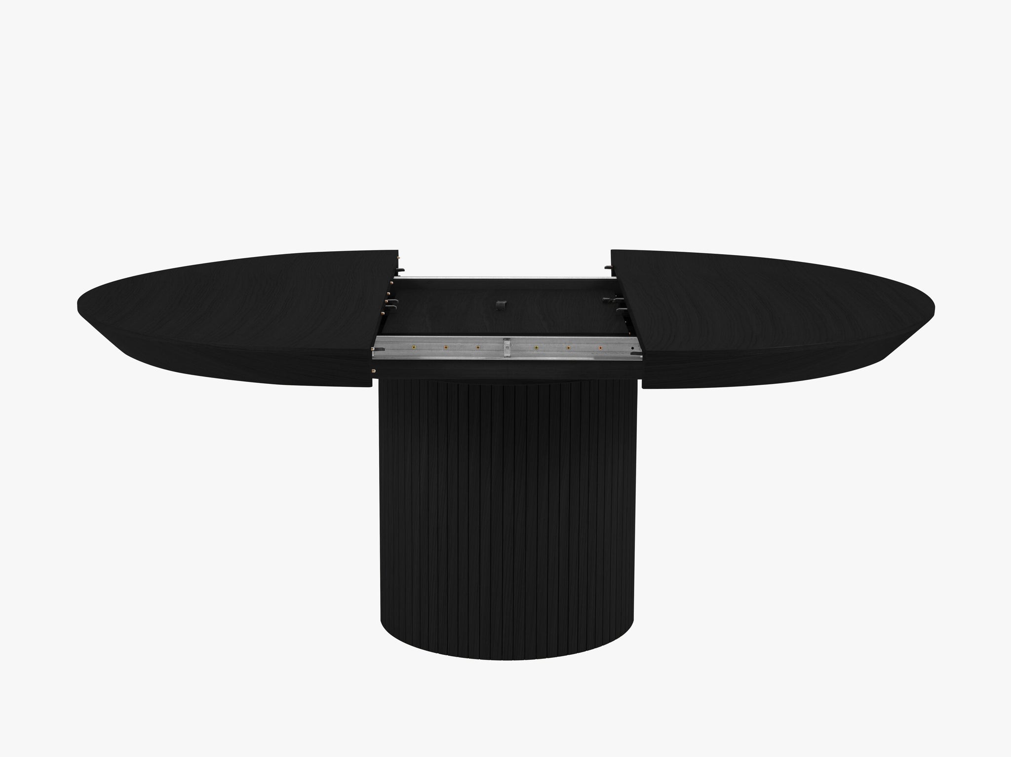 Micadoni 6-Sitzer Tisch Nicole Holz Schwarzes Eichenfurnier und schwarze Eiche