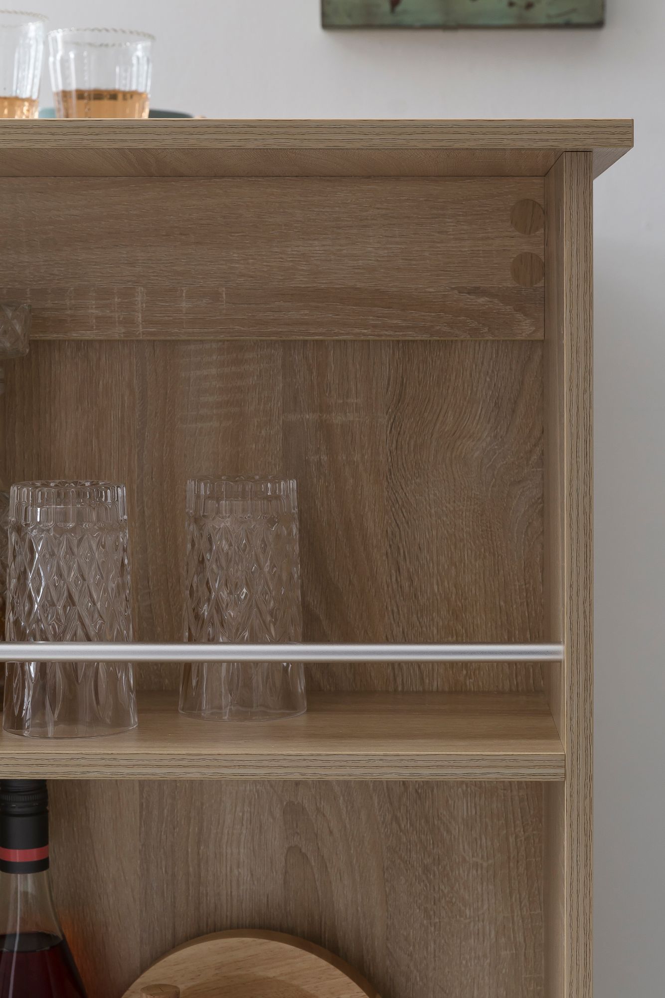 Bartisch Fiska Sonoma 120 × 60 × 107,5 cm