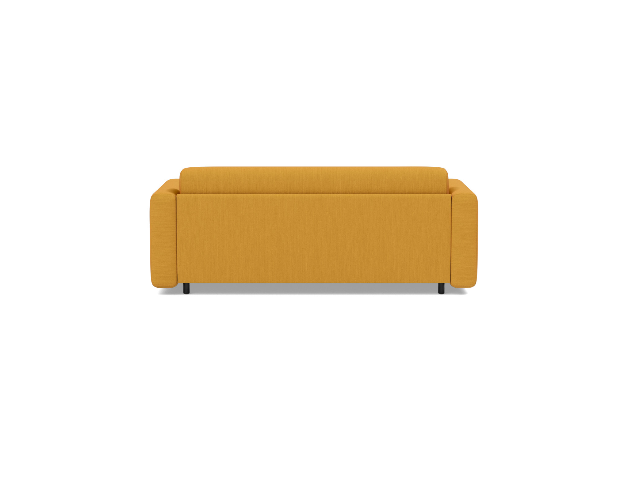 Schlafsofa Killian mit Memory-Matratze 140 Flachgewebe Elegance 507-Burned-Curry