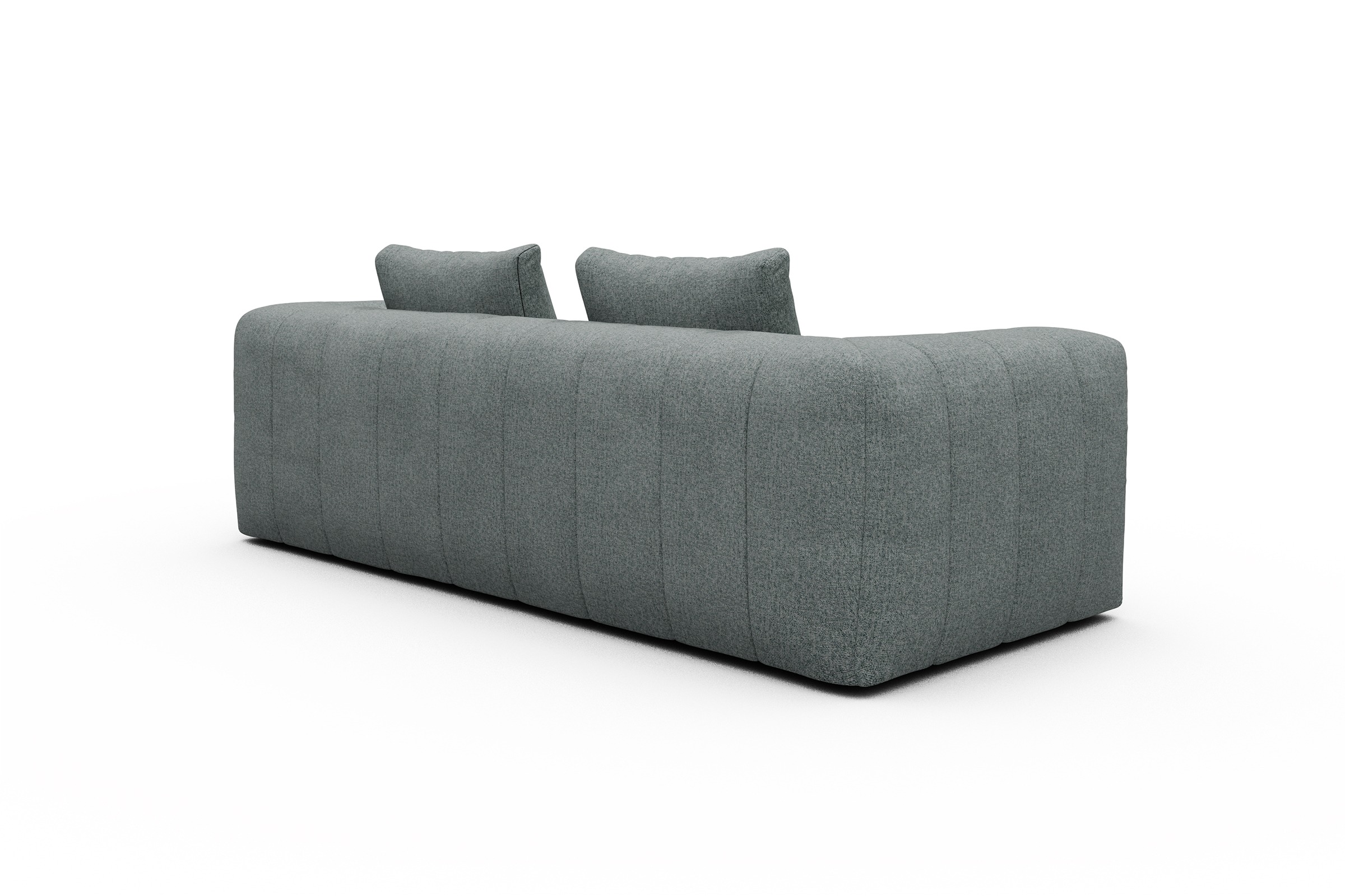 Sofa Hugo 3-Sitzer Casone-Light-Mixed-Green