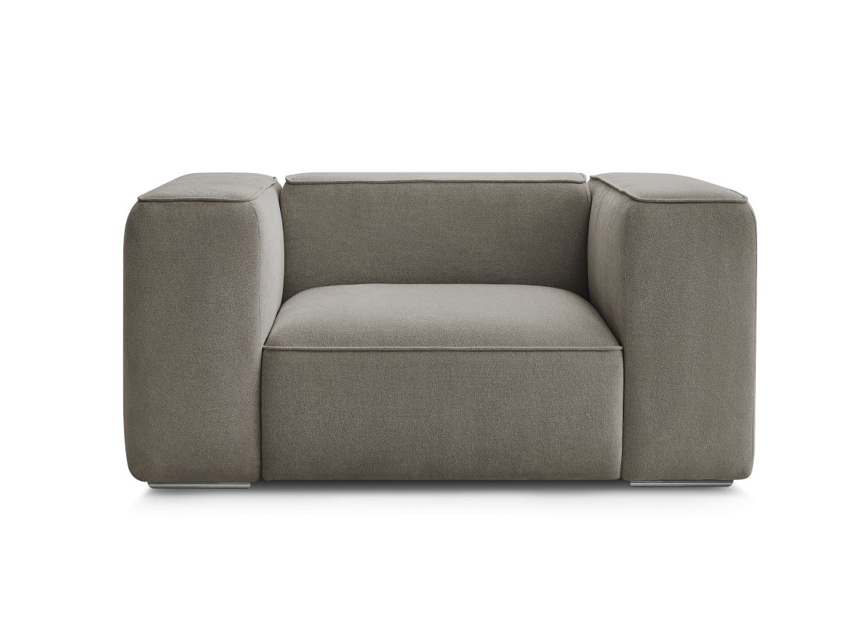 Bobochic Zephyr Sessel Strukturstoff Taupe