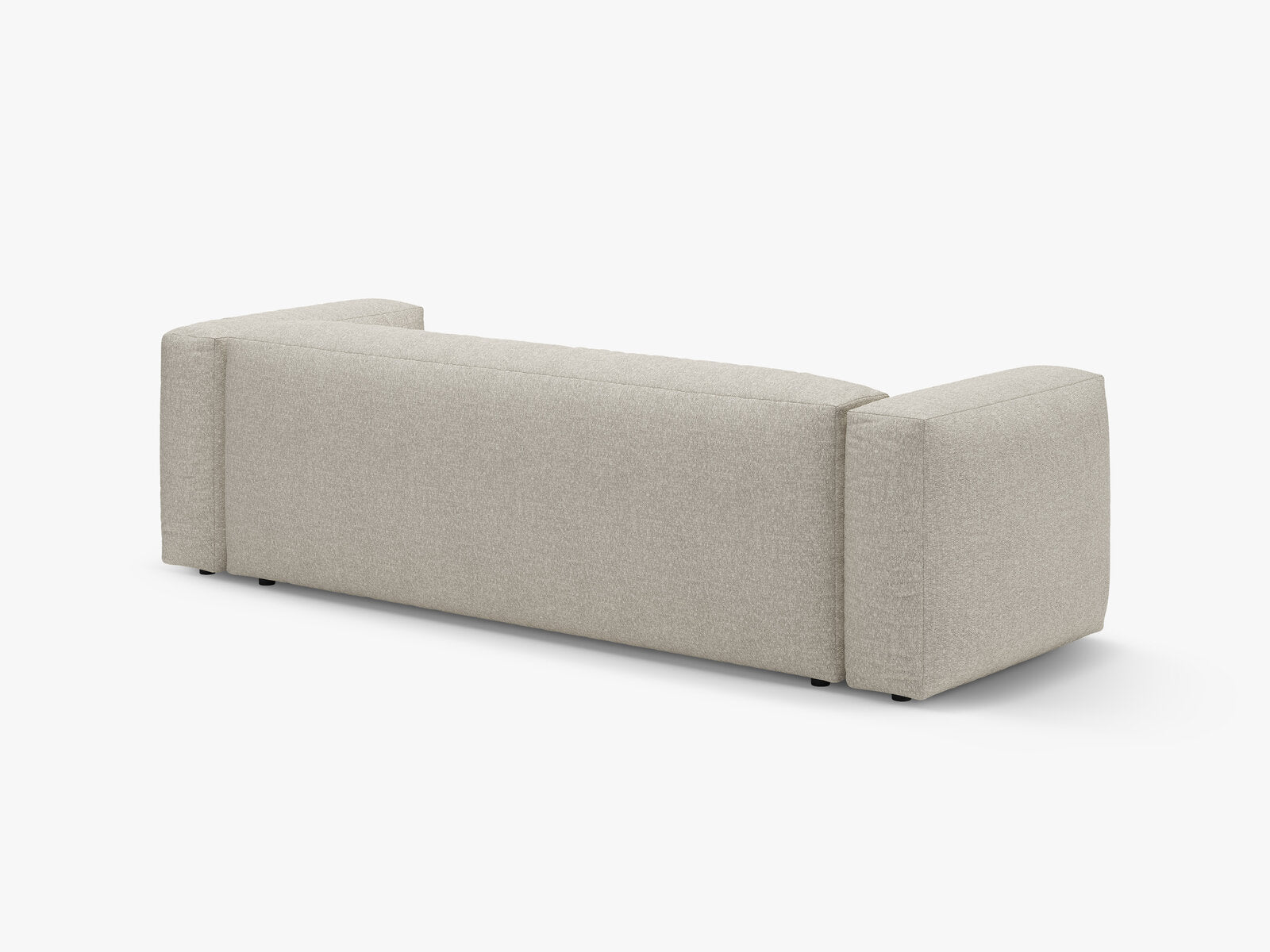 Micadoni Martina Schlafsofa 3-Sitzer Boucle Monet Beige