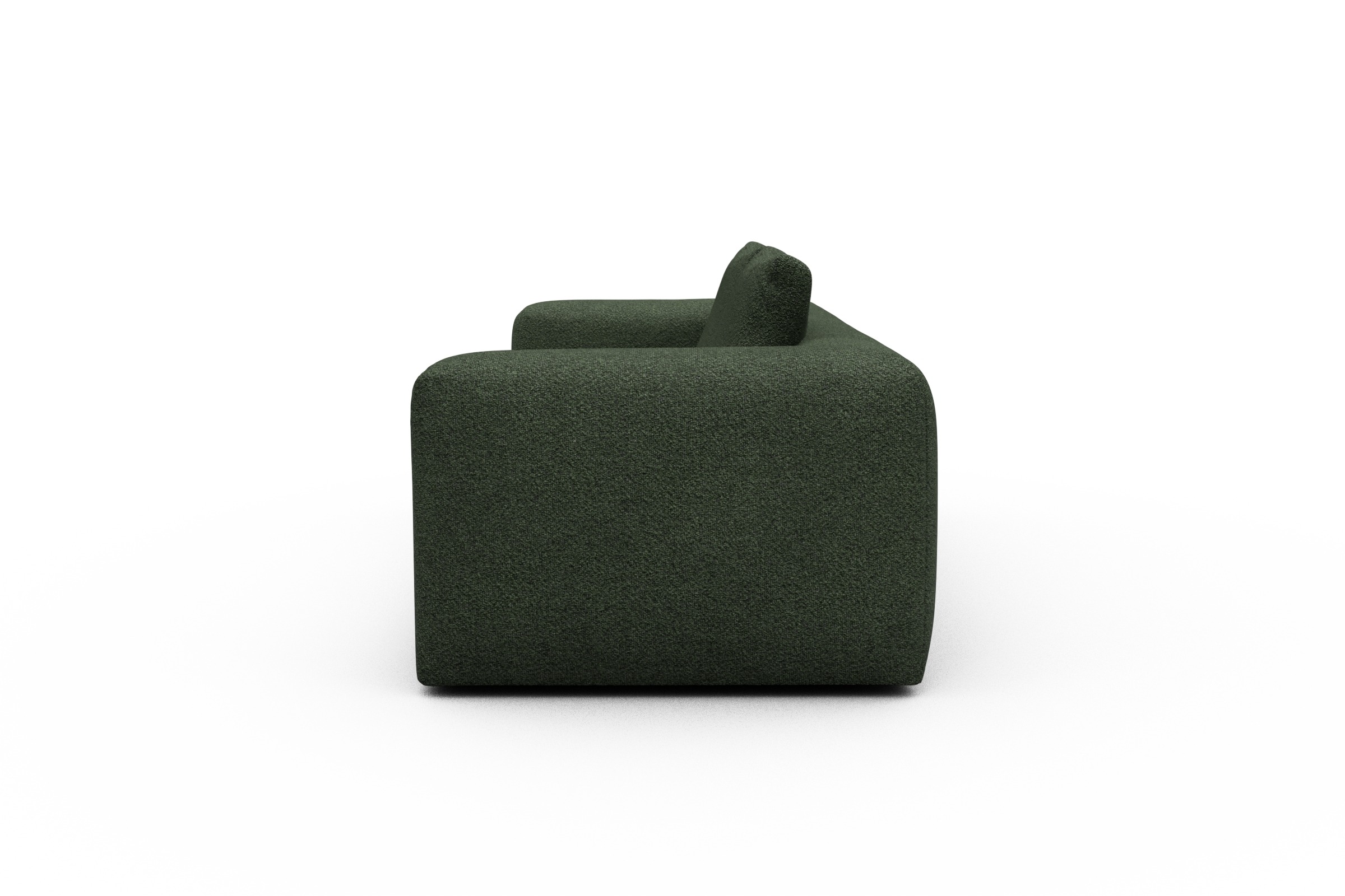 Sofa Fred 3-Sitzer Vanora-Deep-Green