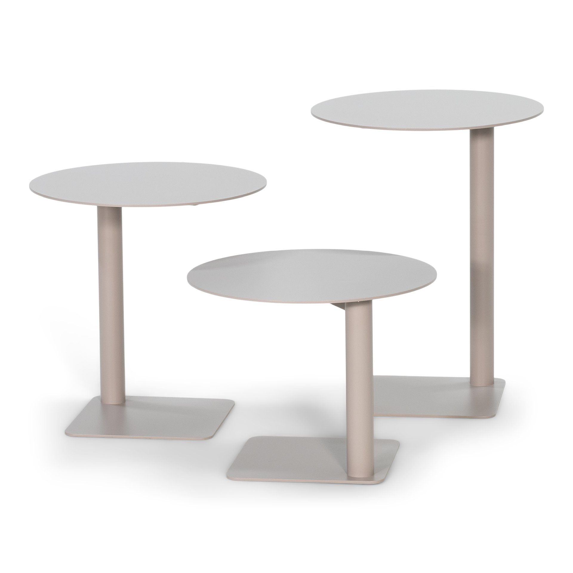 Spinder Design Beistelltisch Sunny 50 Silky Taupe