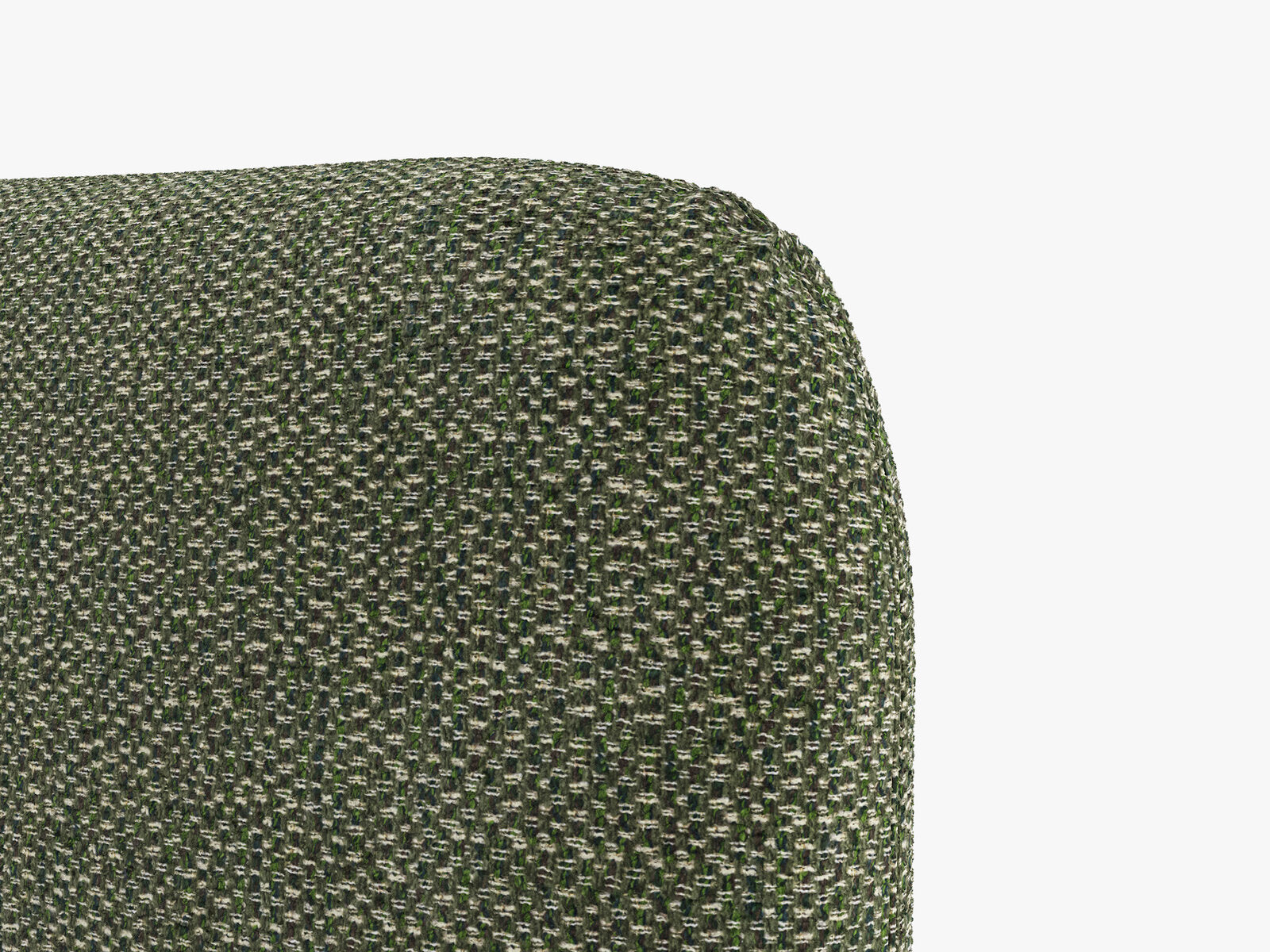 Micadoni Vera Bett mit Kopfteil Chenille Silencio Grün 140x200