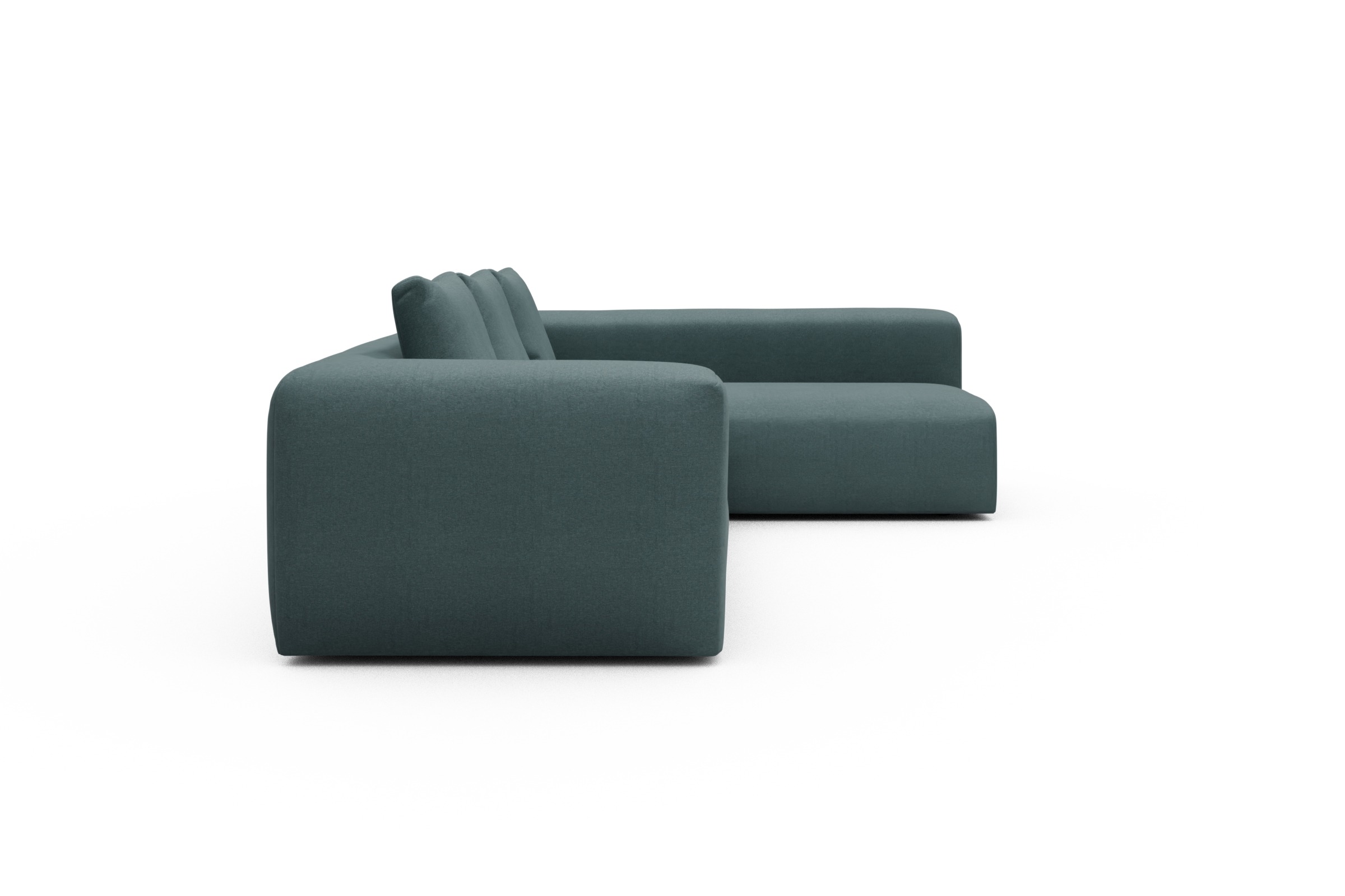 Ecksofa Fred 2x 2,5-Sitzer rechts offen Satya-Niagara