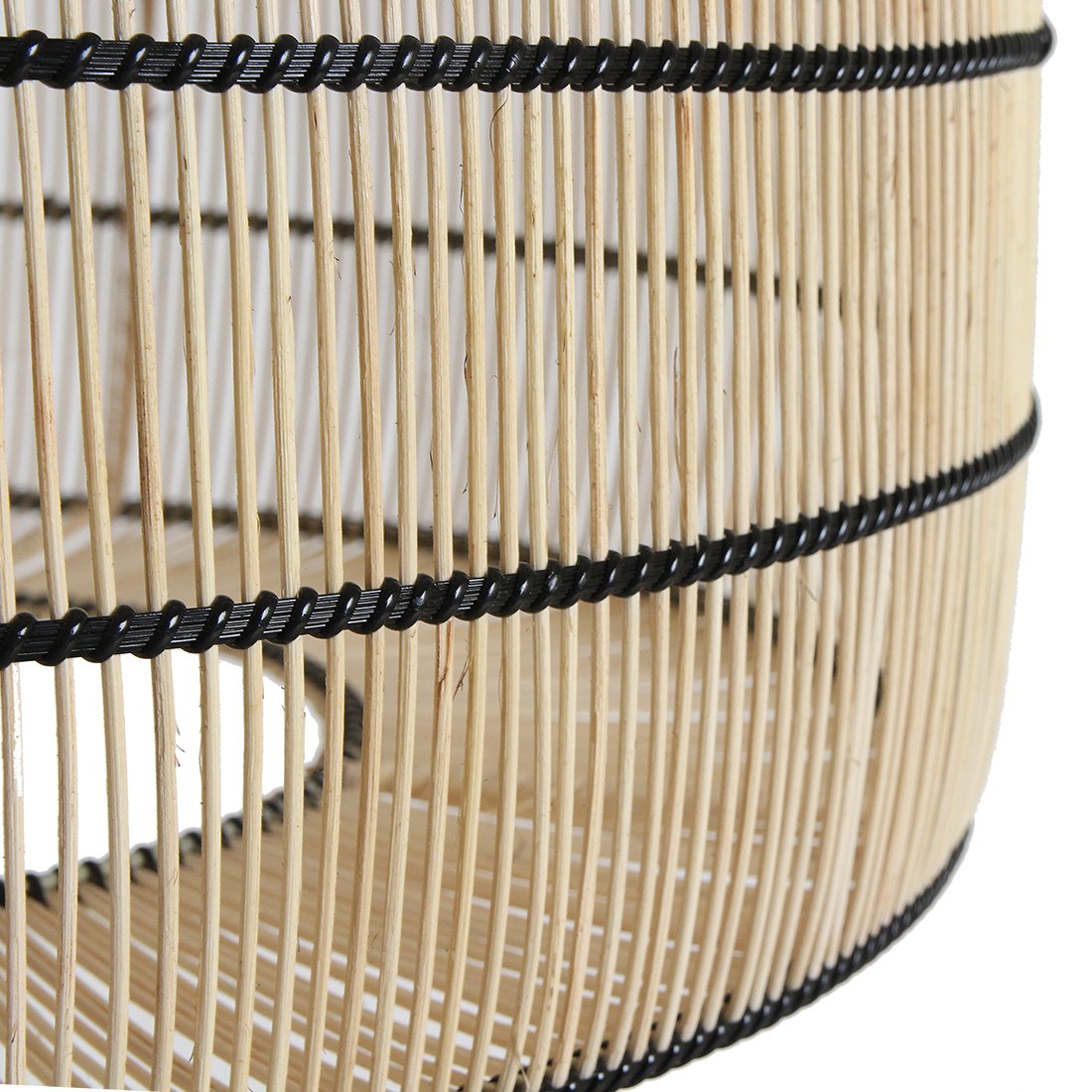 Raw Materials Pendelleuchte Stella Rattan