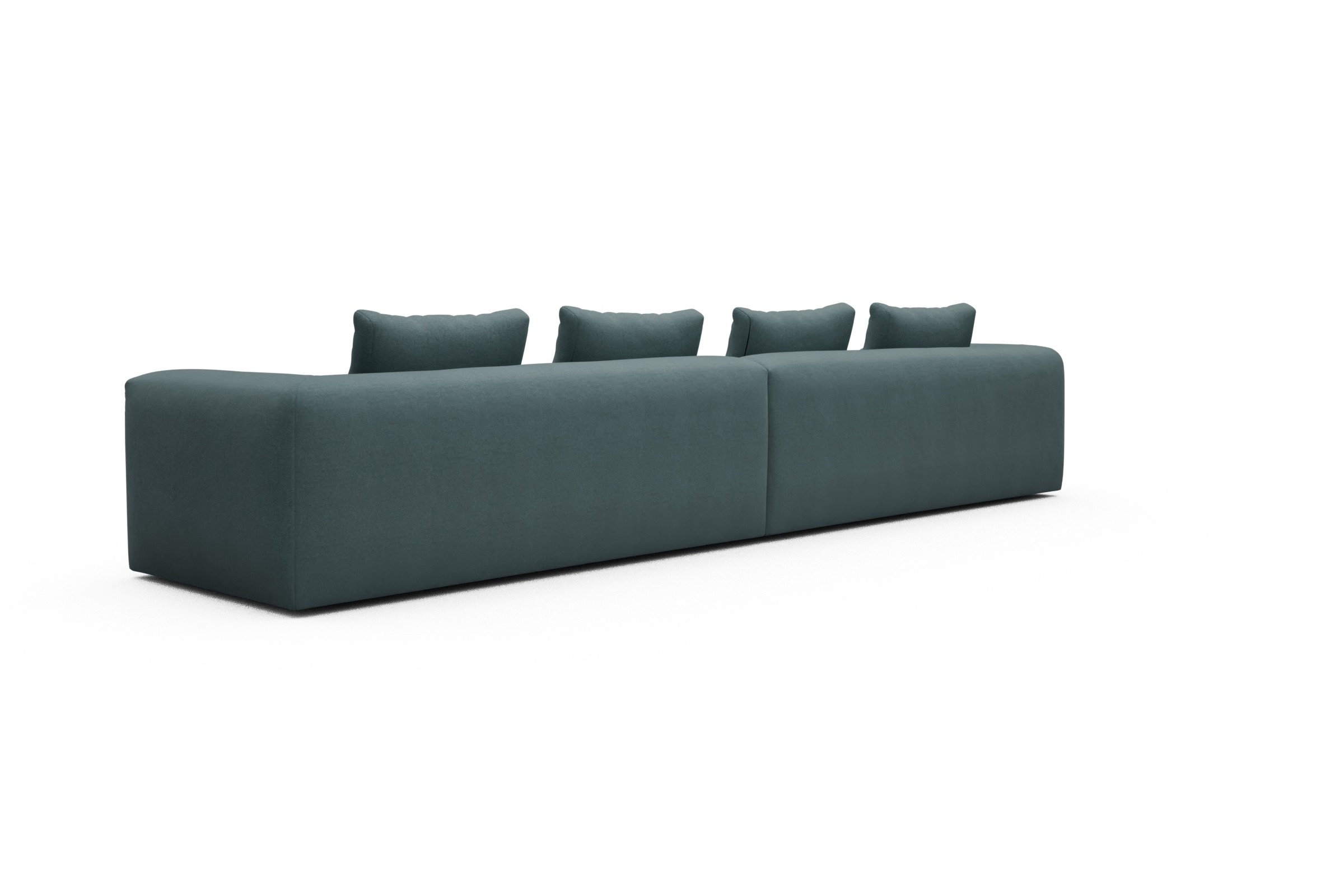 Sofa Modulares XXL Sofa Fred 5-Sitzer Satya-Niagara
