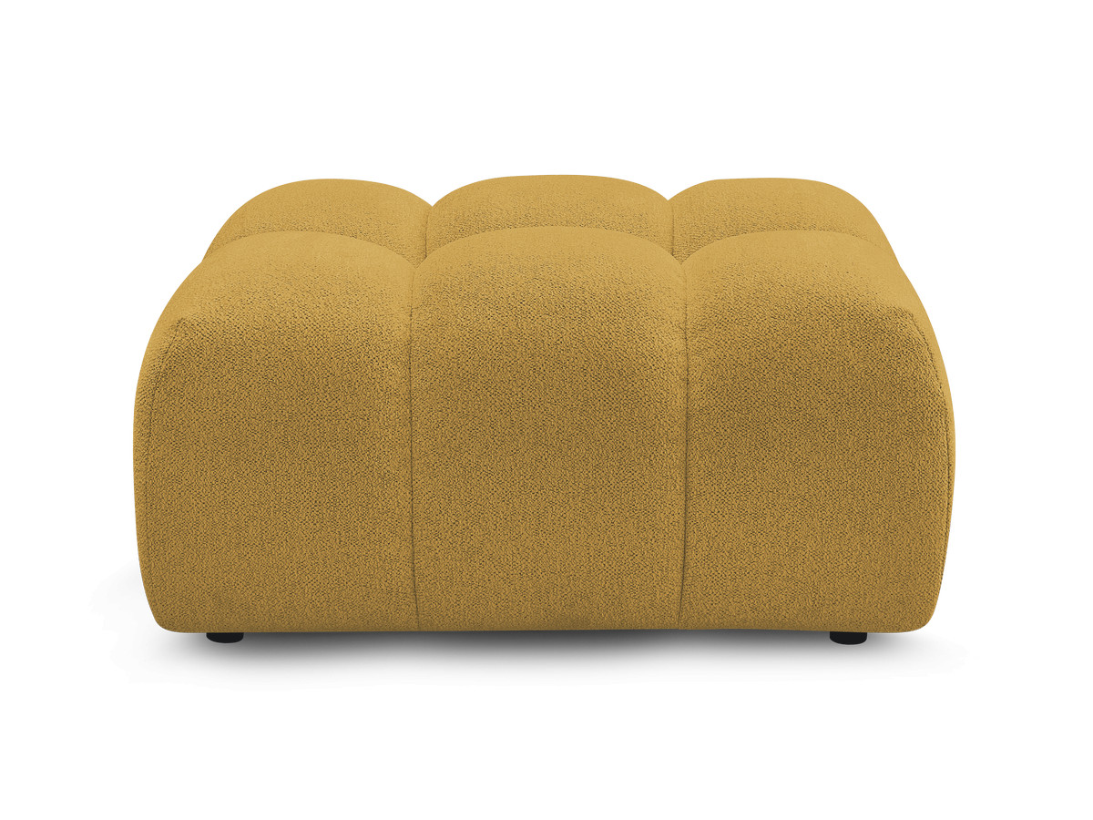 Bobochic Melisse Pouf Melange-Stoff Gelb