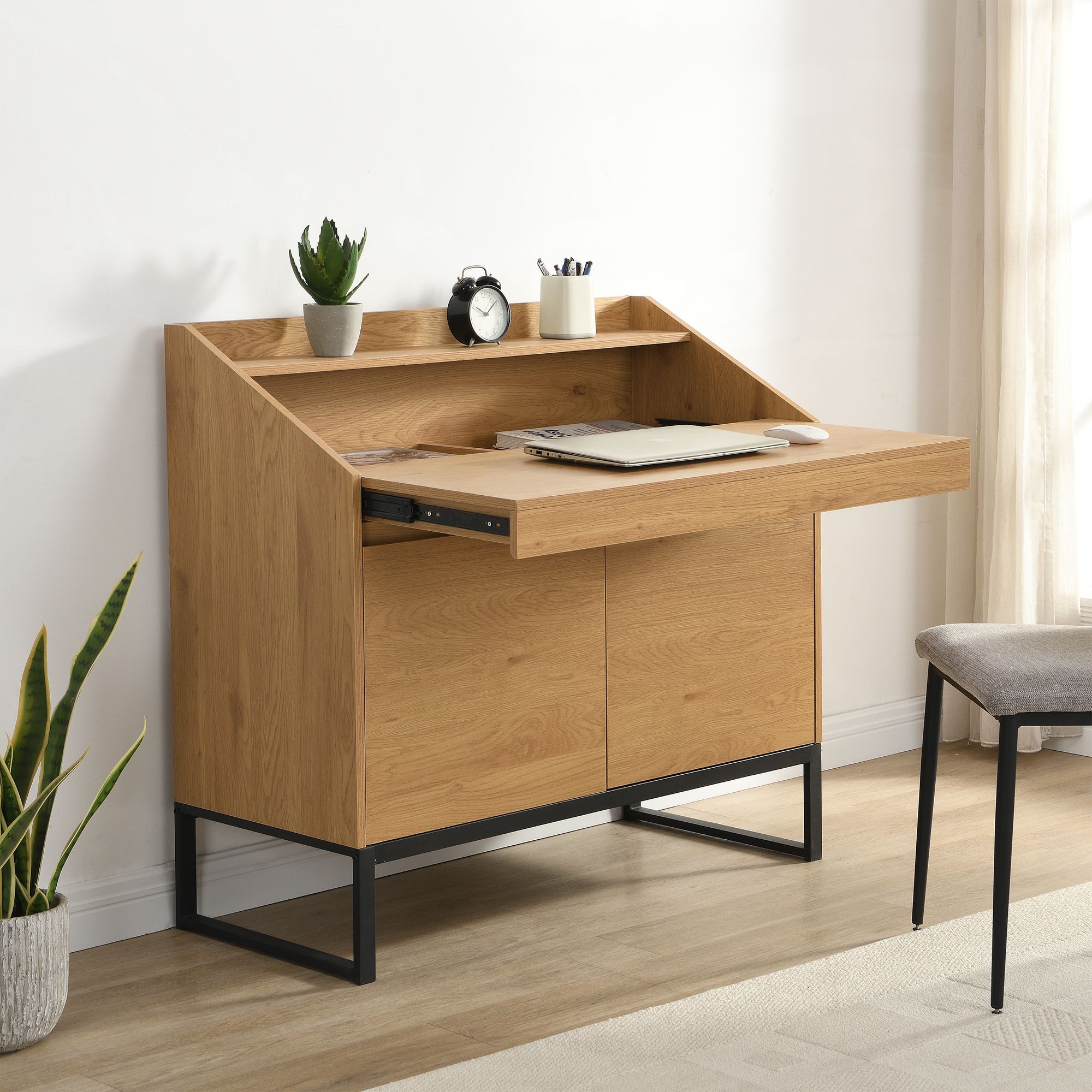 Schreibtisch Sorvagen Braun