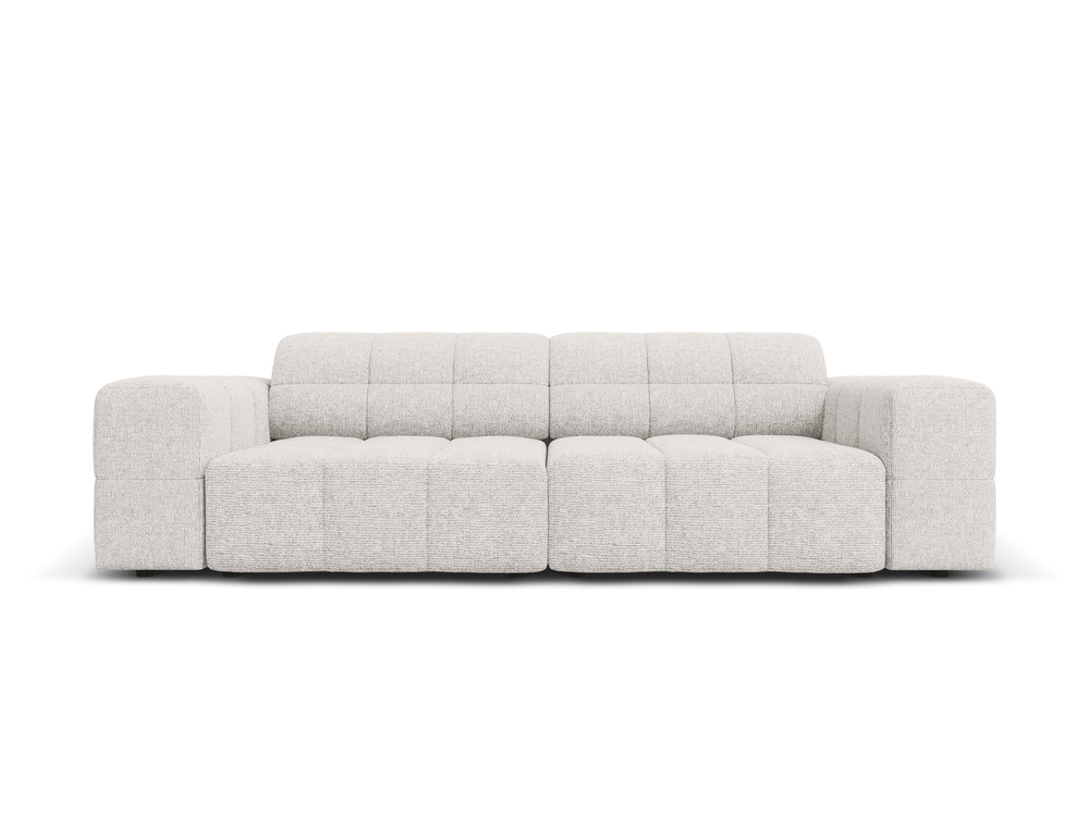 Cosmopolitan Design Sofa Chicago 3-Sitzer Chenille Haga Hellgrau