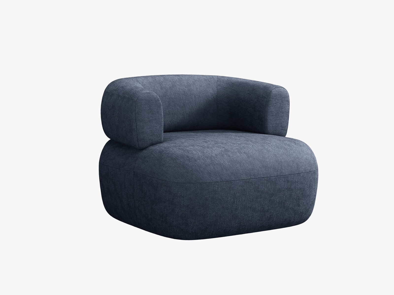 Micadoni Sessel Jenny Chenille Perfect Harmony Dunkelblau