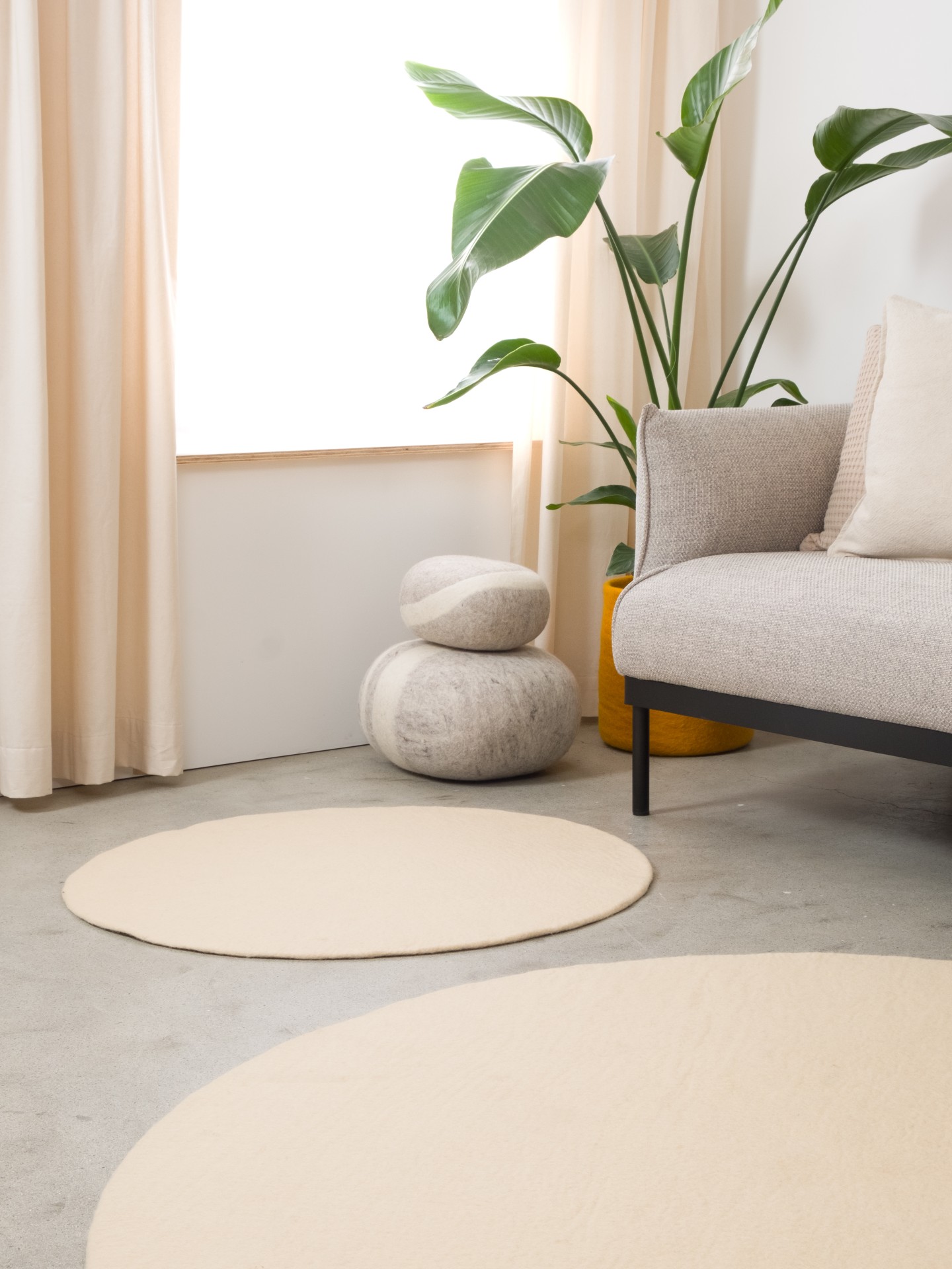 myfelt Levi Filzteppich - 90 cm