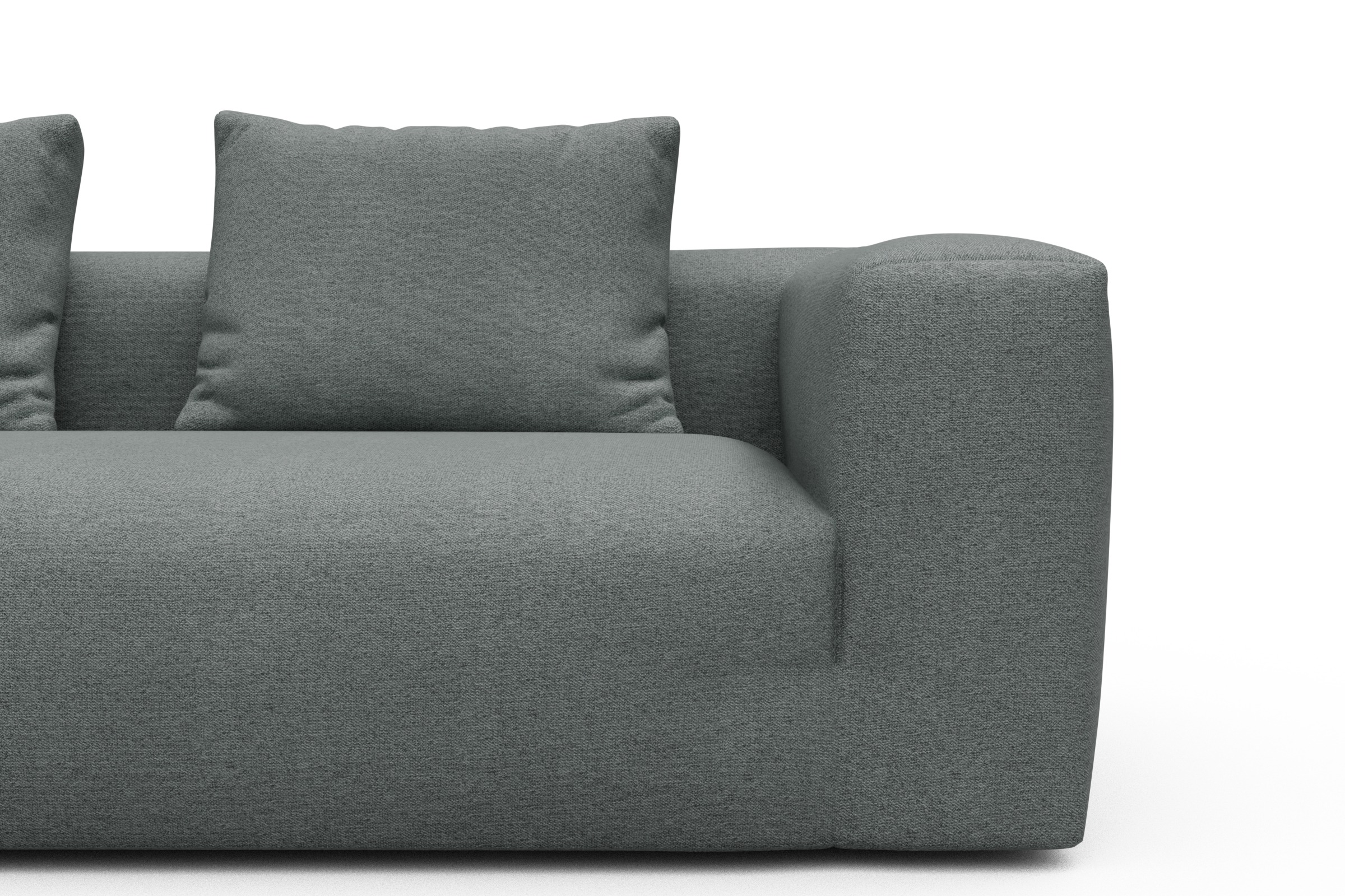 Sofa Fred 3-Sitzer Denari-Soft-Grey
