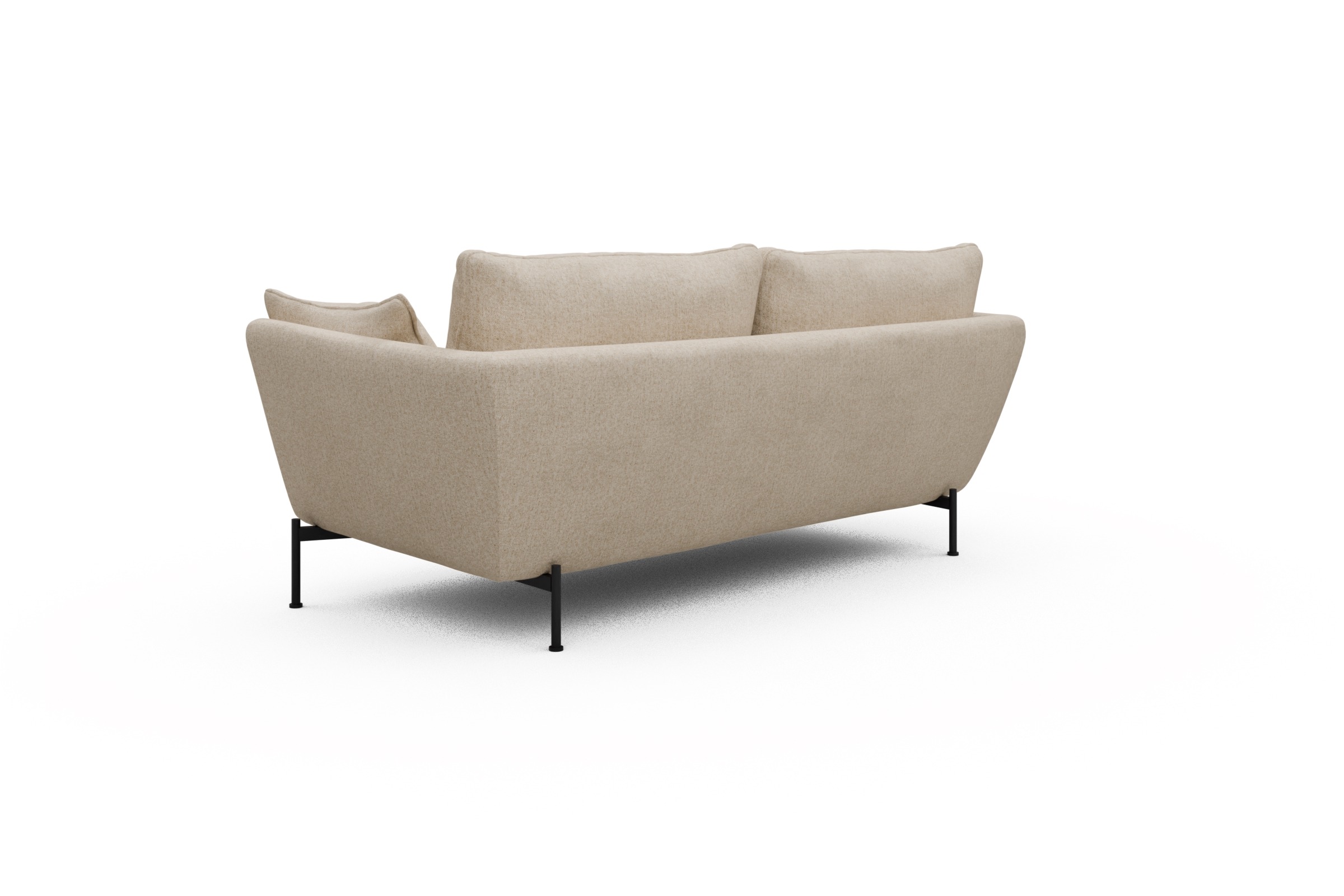 Sofa Anton 2-Sitzer Casone-Natural-Beige