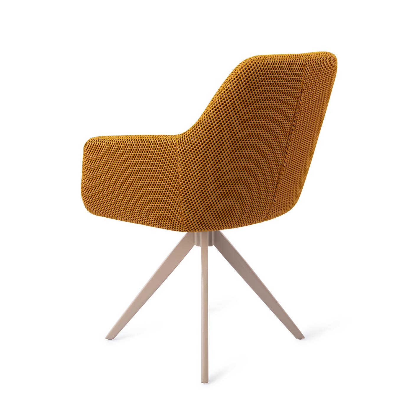 Jesper Home Esszimmerstuhl Hiroo Groovy-Garam Turn Beige