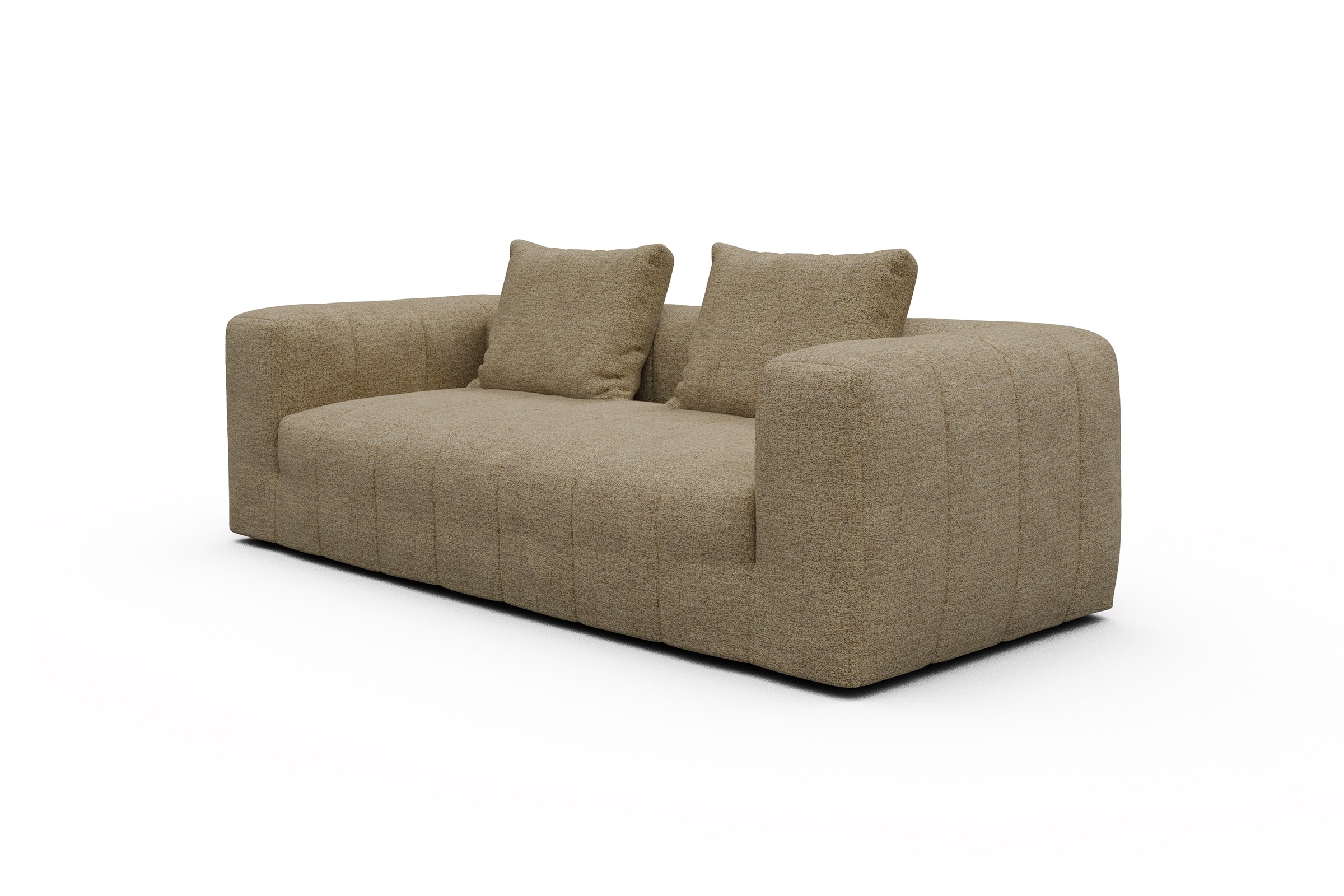 Sofa Hugo 3-Sitzer Carreno-Silician-Yellow
