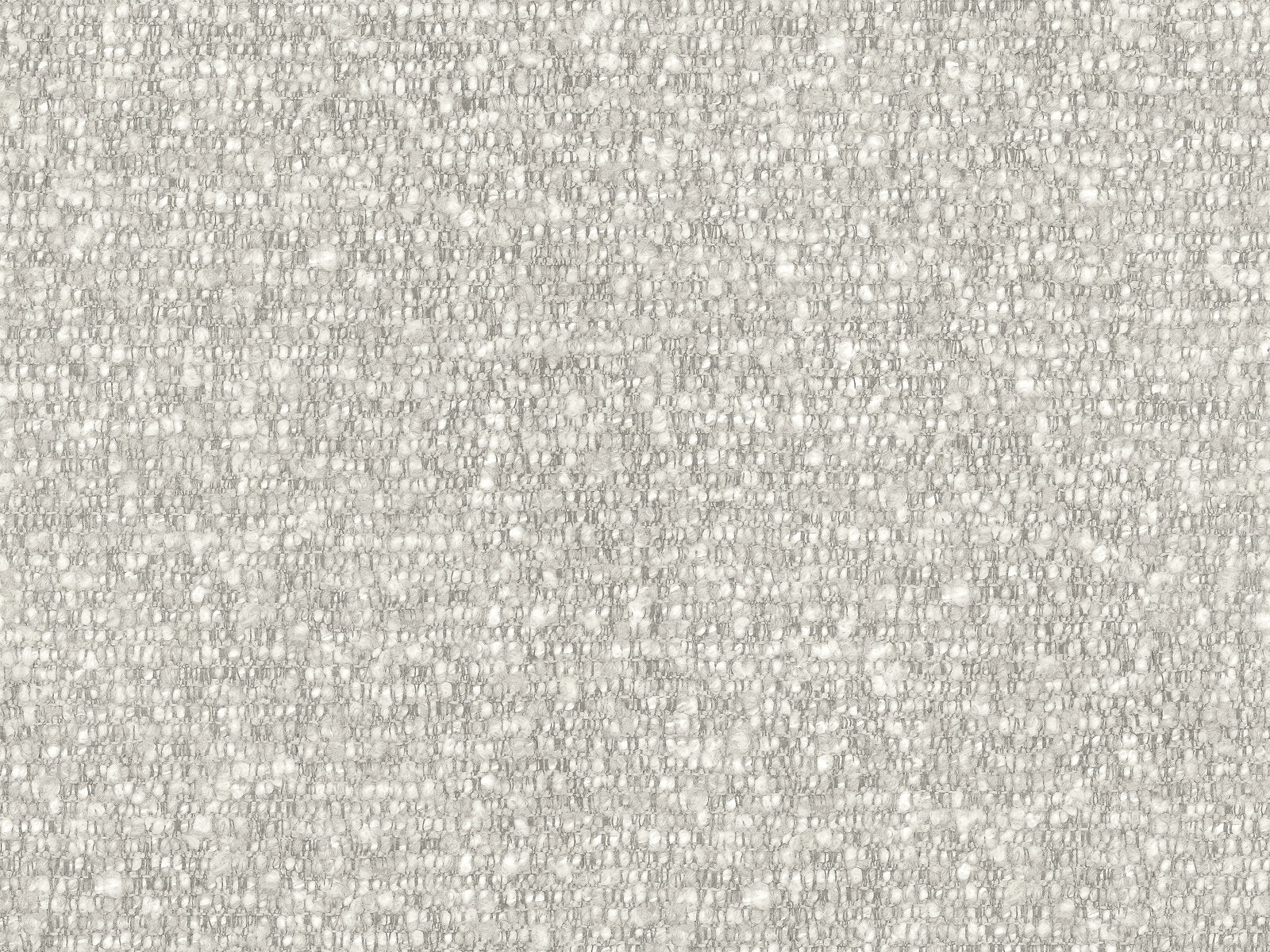 Micadoni Sofa Martina 3-Sitzer 90cm Sitztiefe Boucle Monet Grau Beige Melange