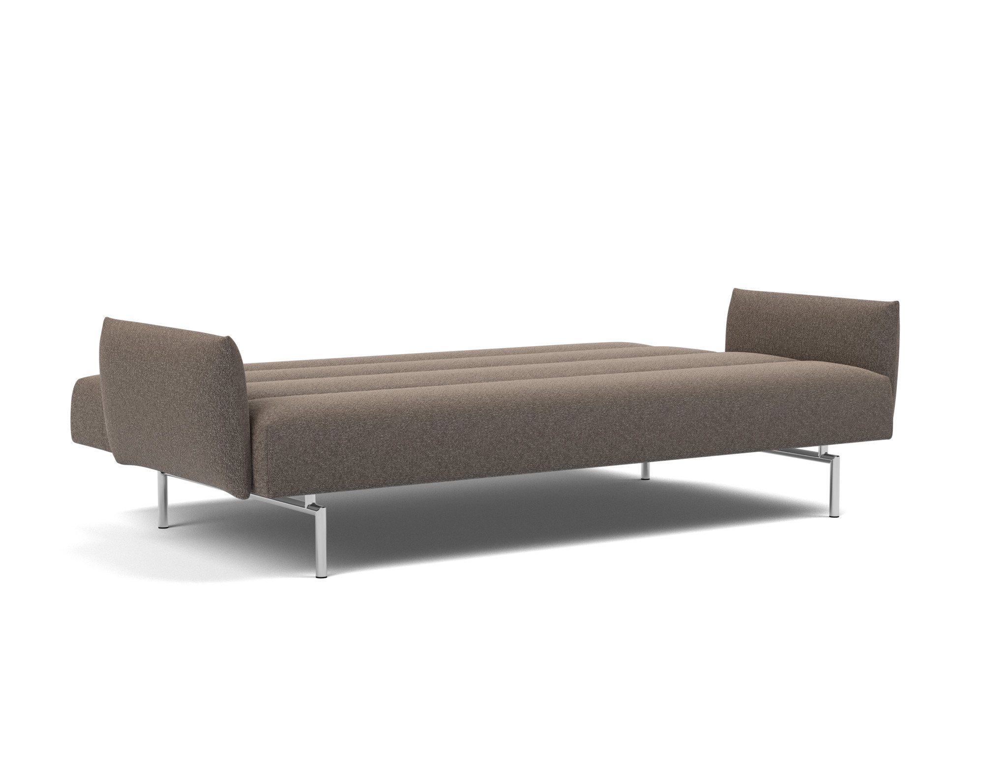 Schlafsofa Jillis mit Armlehnen Boucle Skandi 530-Taupe
