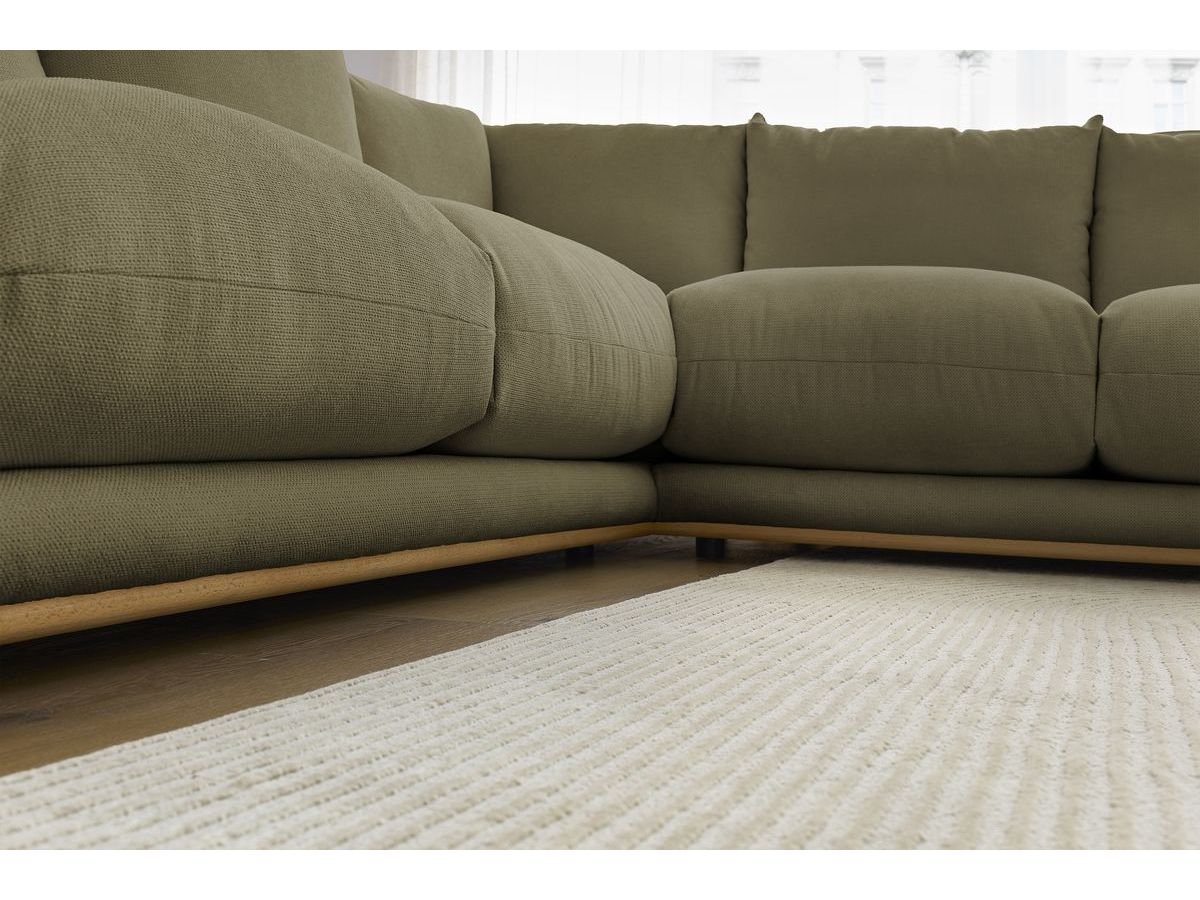 Bobochic Ernest Ecksofa Stoff Grün