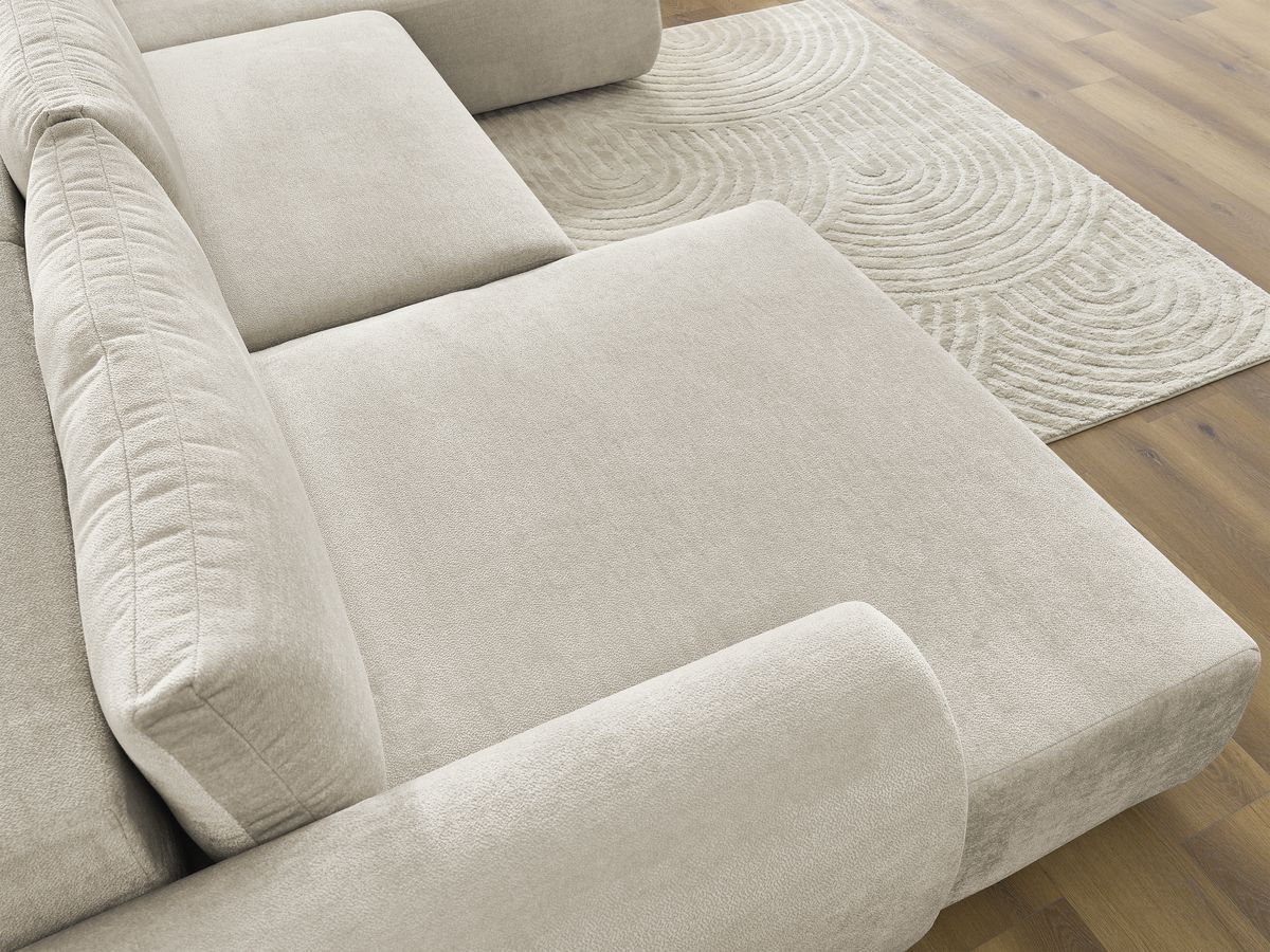 Bobochic Lucien Wohnlandschaft Stoff Beige Ecke links