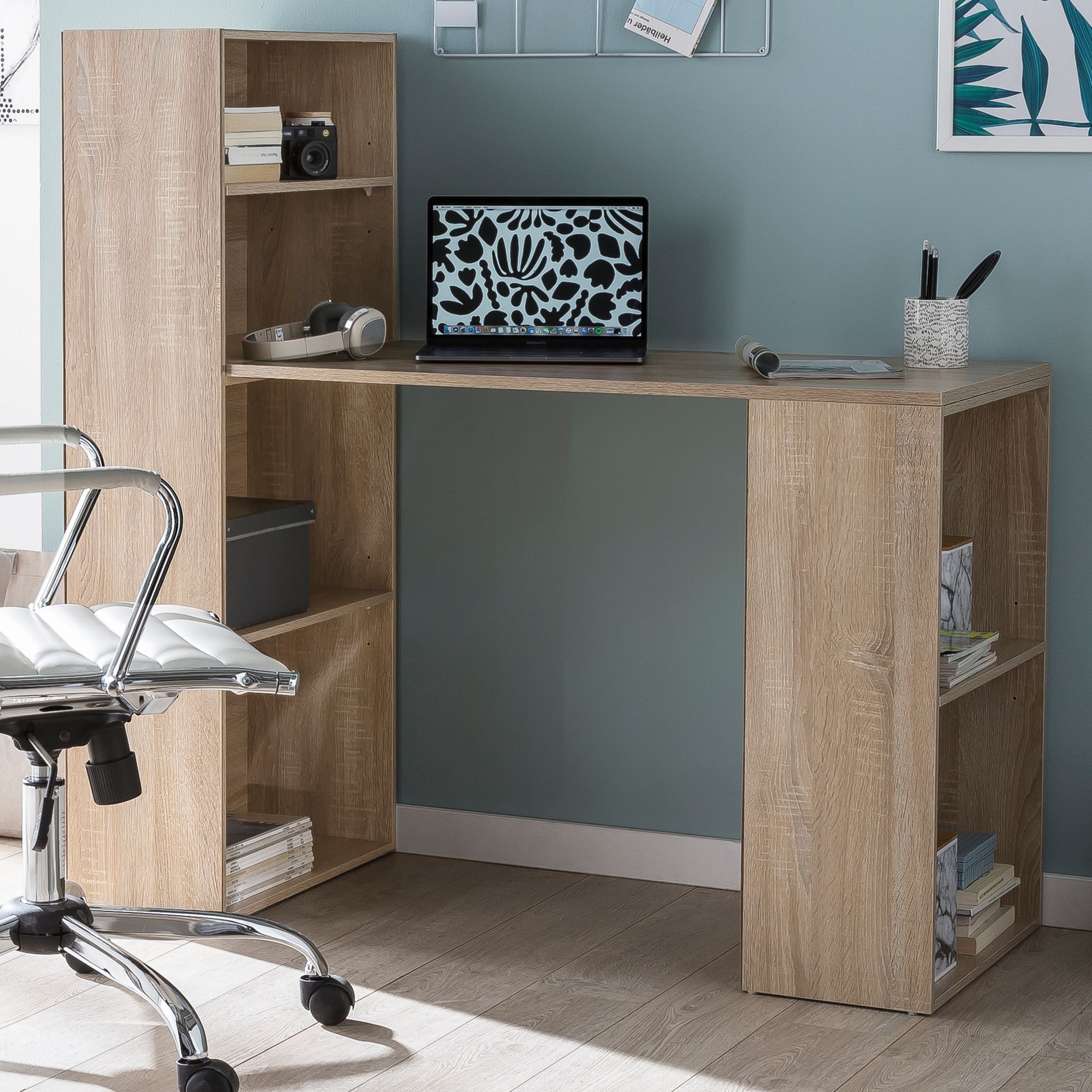 Schreibtisch Hemmet Sonoma 120 × 53 × 120 cm