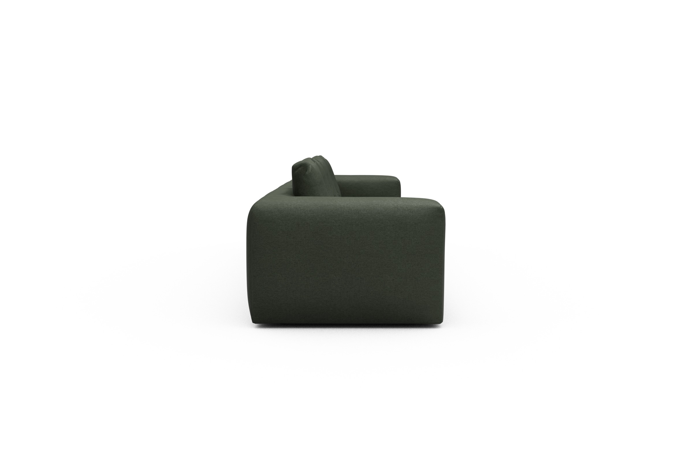 Sofa Modulares XXL Sofa Fred 5-Sitzer Denari-Forest-Green