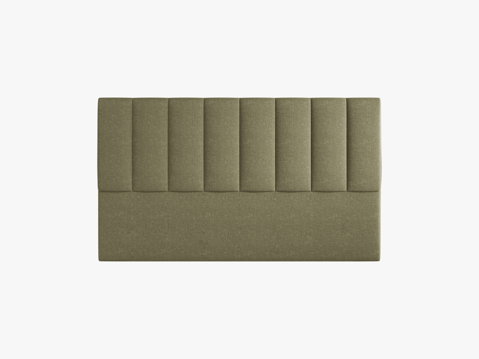 Micadoni Marl Samtiger Kopfteil 140 cm (H 95 cm) Chenille Eden Grün 160x95